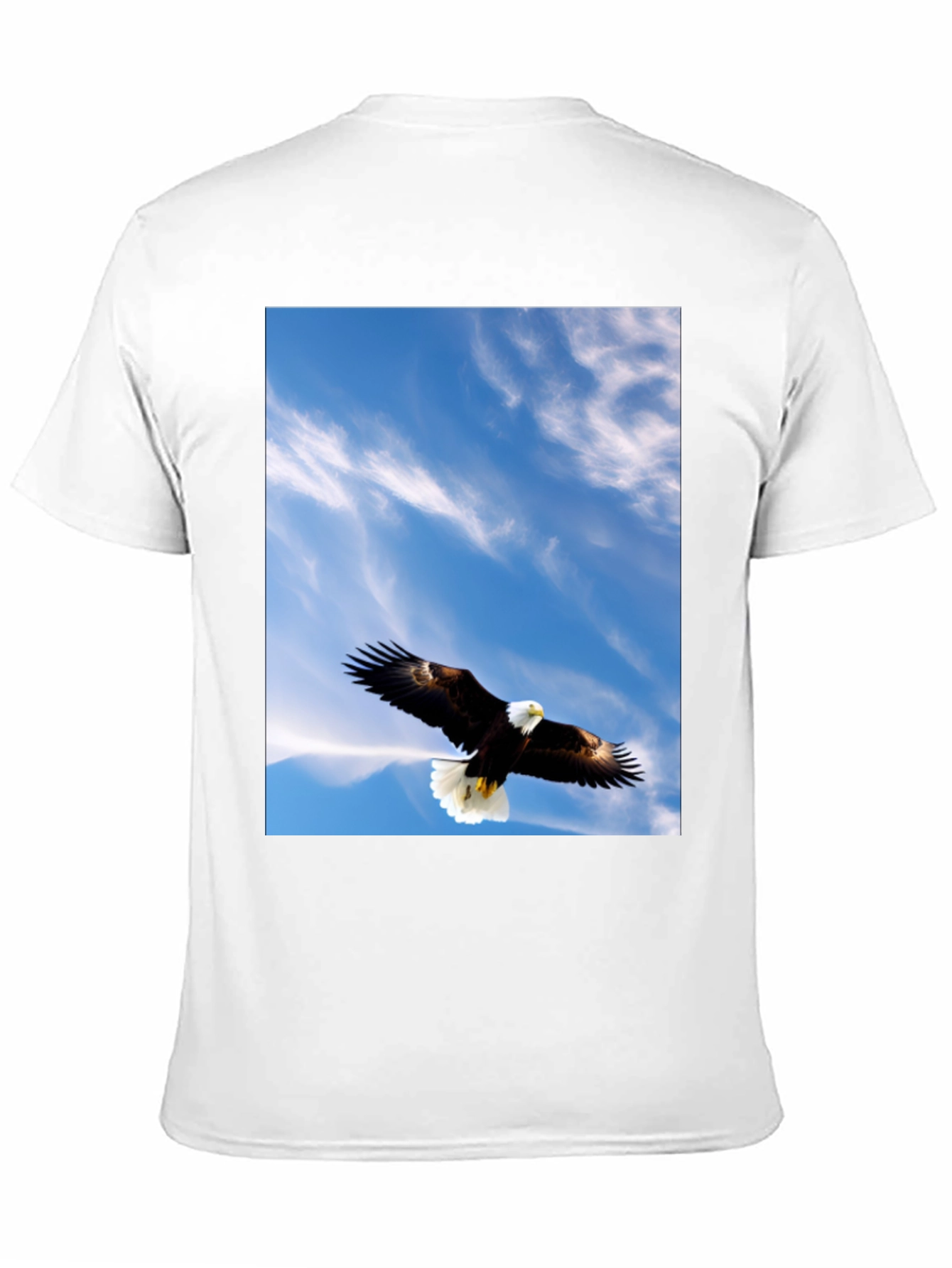 Eagle Sky Graphic Tee - Mens Black T-Shirt