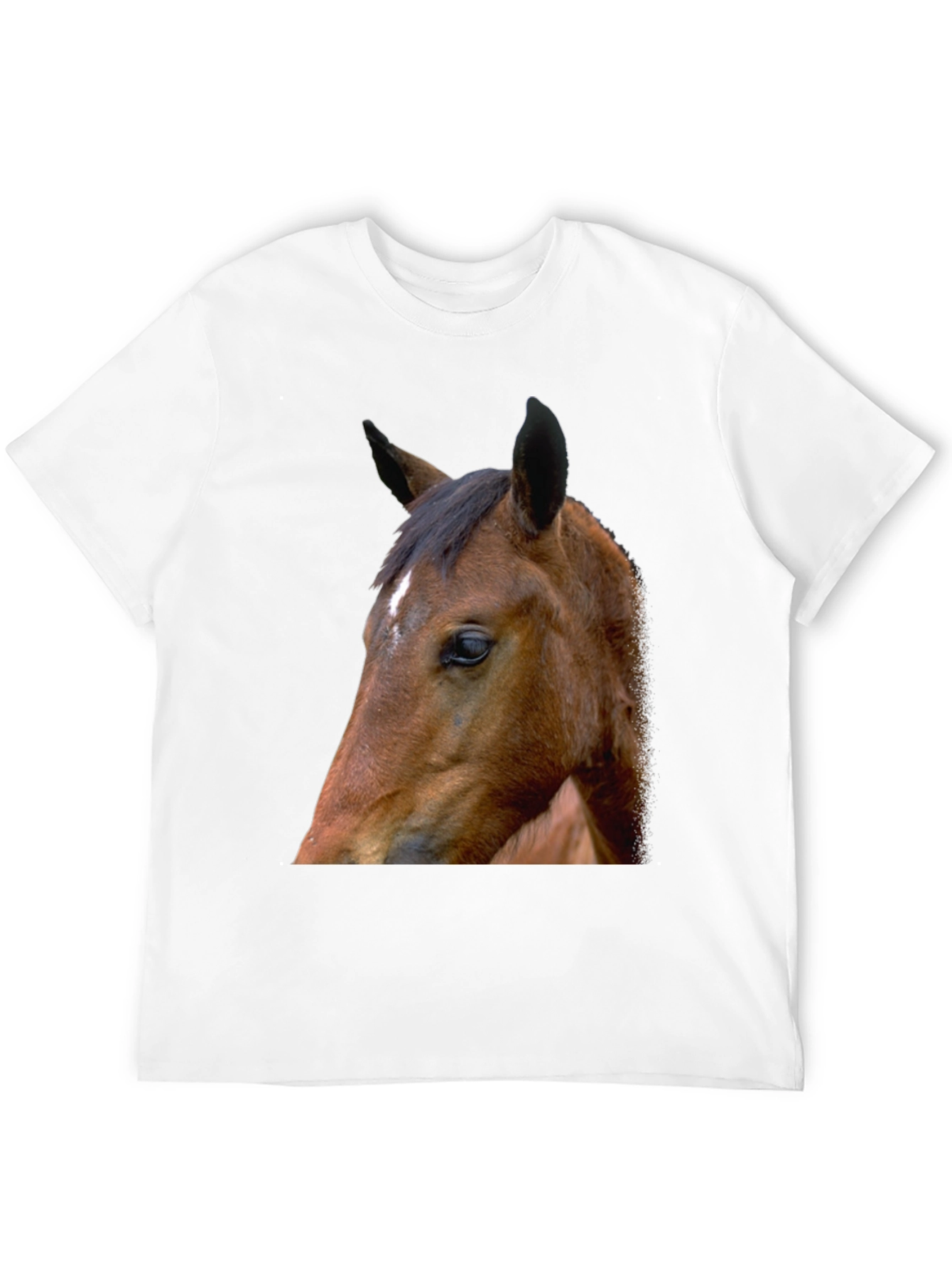 Horse Graphic Tee - Unisex Black T-Shirt