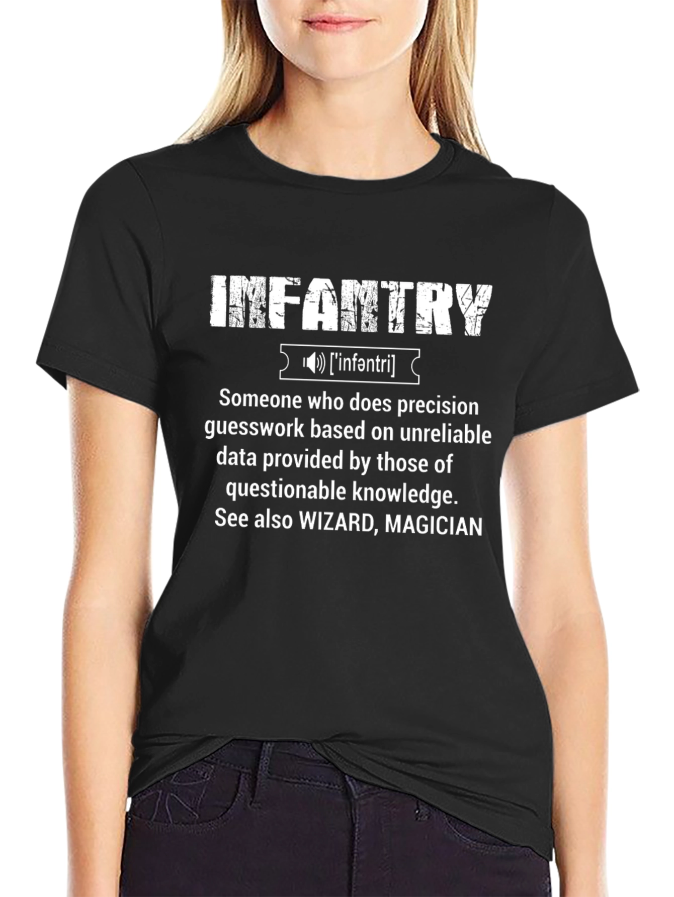 Infantry Definition T-Shirt