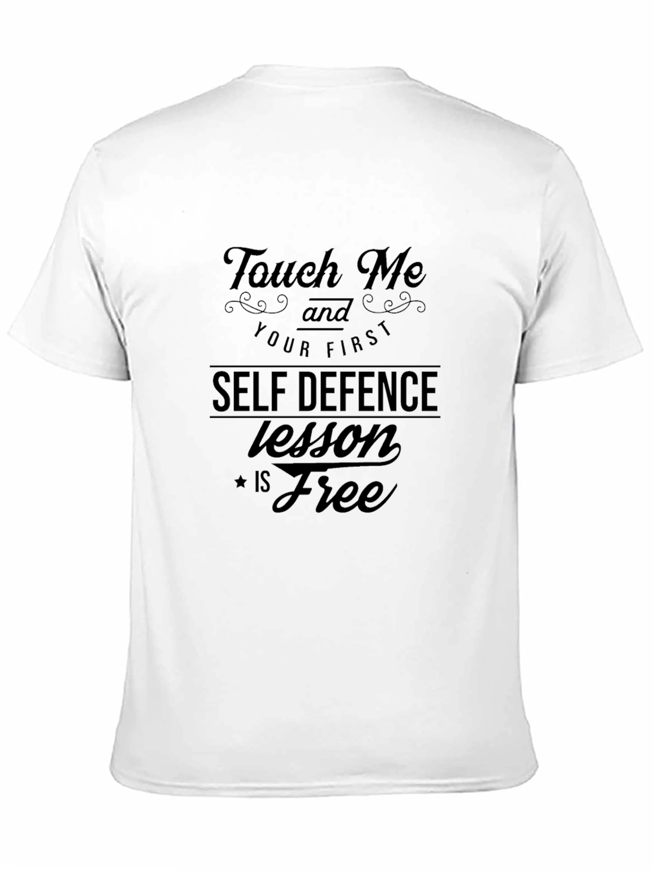 Touch Me Funny Self Defence T-Shirt
