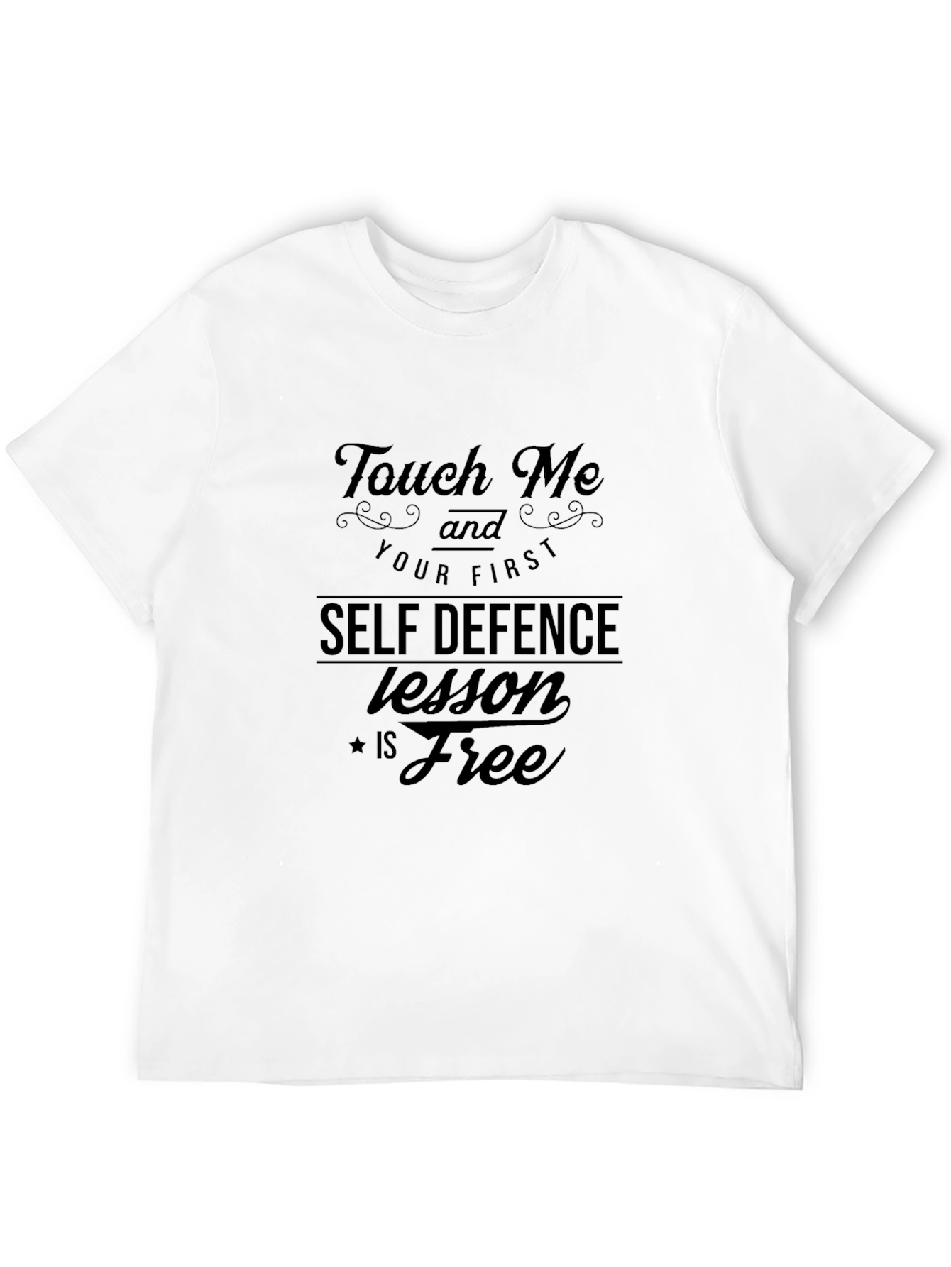 Touch Me Funny Self Defence T-Shirt