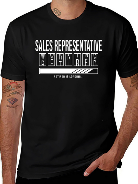 Sales Representative Retired Loading T-Shirt