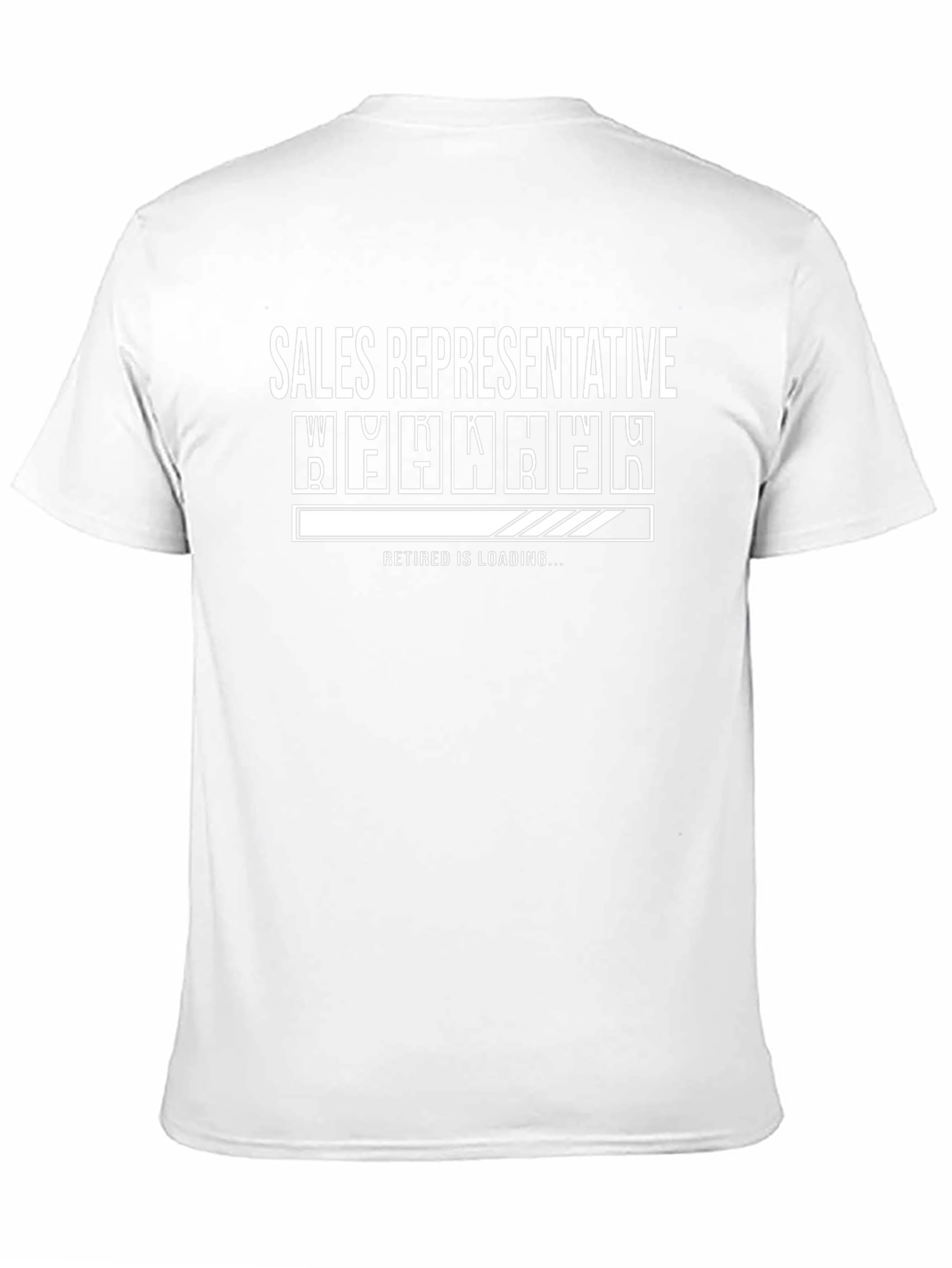 Sales Representative Retired Loading T-Shirt