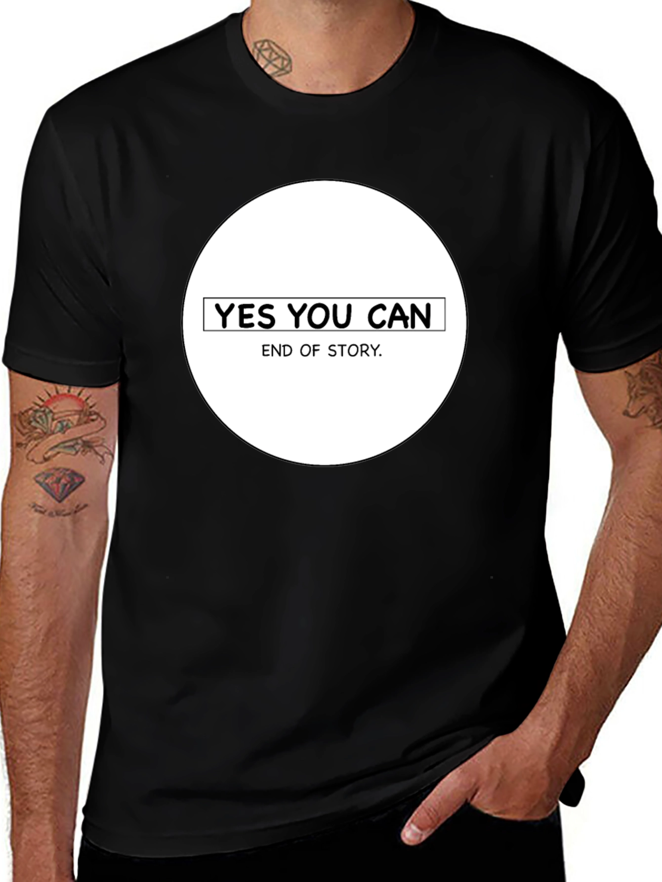 Yes You Can T-Shirt - Motivational & Positive