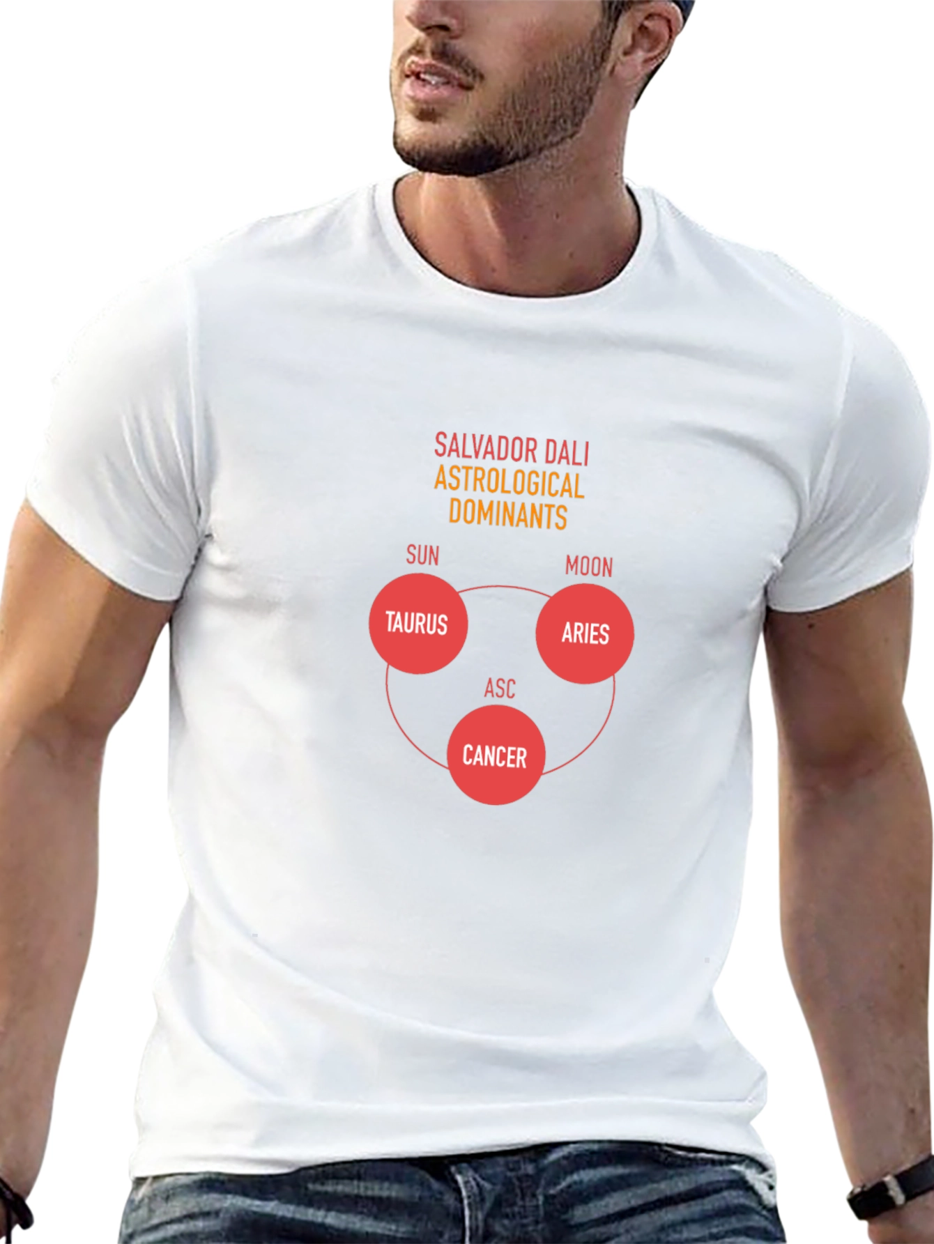 Salvador Dali Astrological Dominants T-Shirt