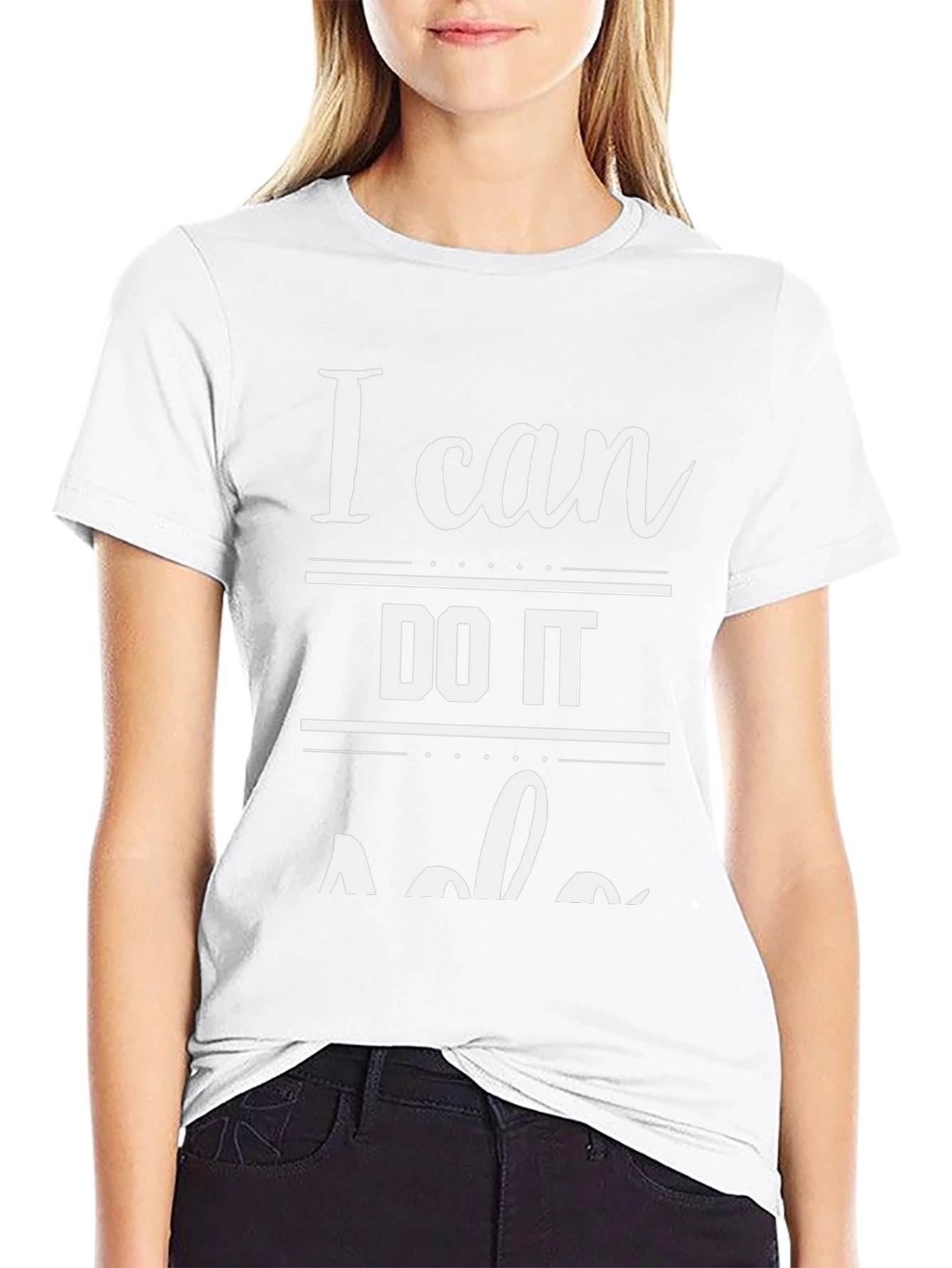 I Can Do It Alone Graphic T-Shirt