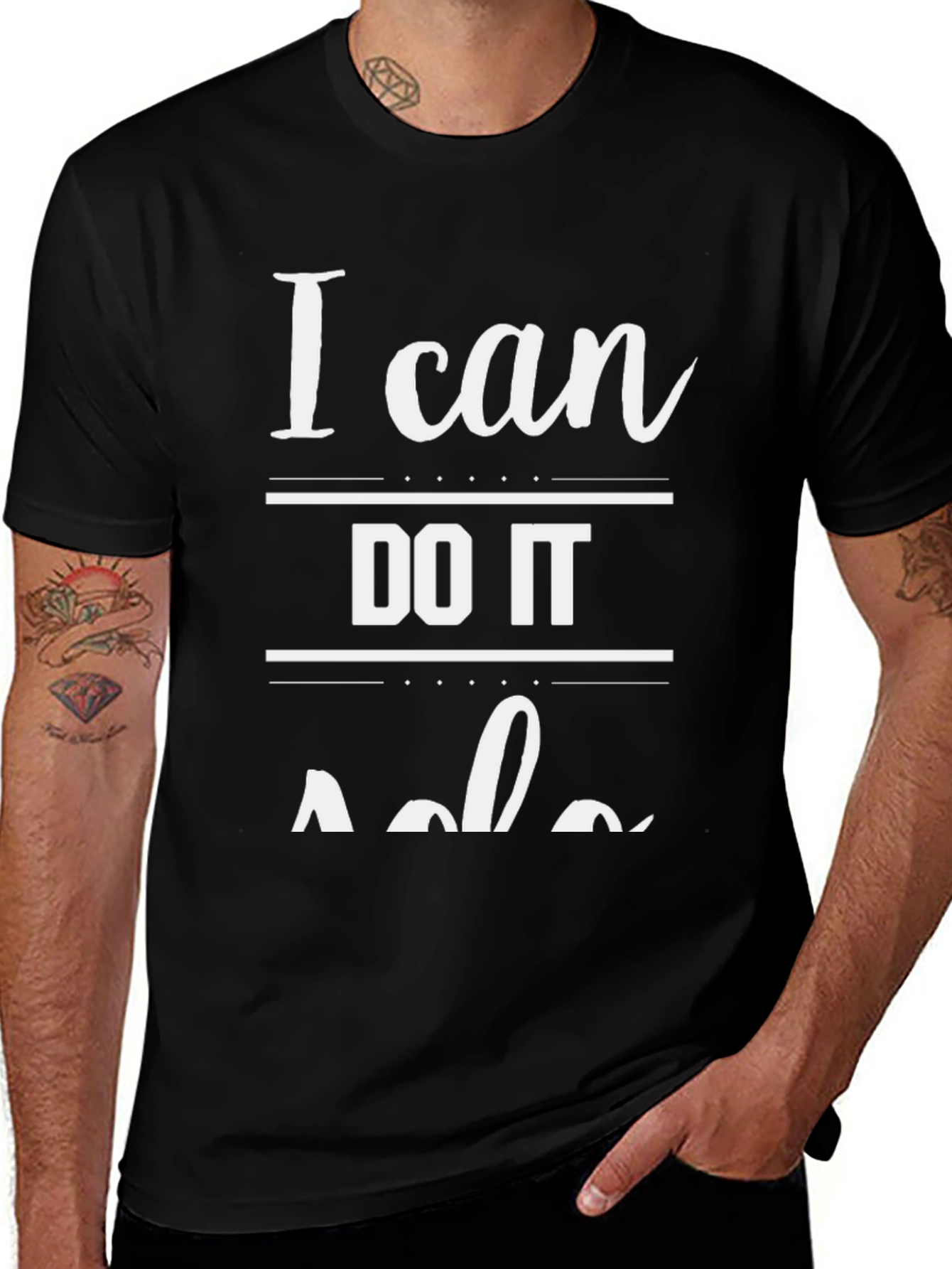 I Can Do It Alone Graphic T-Shirt