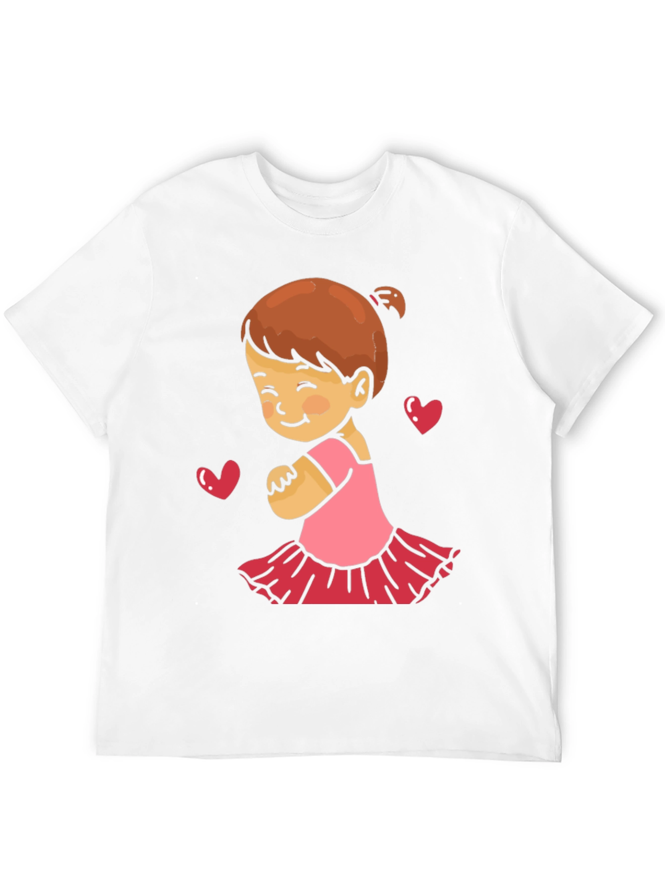 Cute Girls Love Black T-Shirt