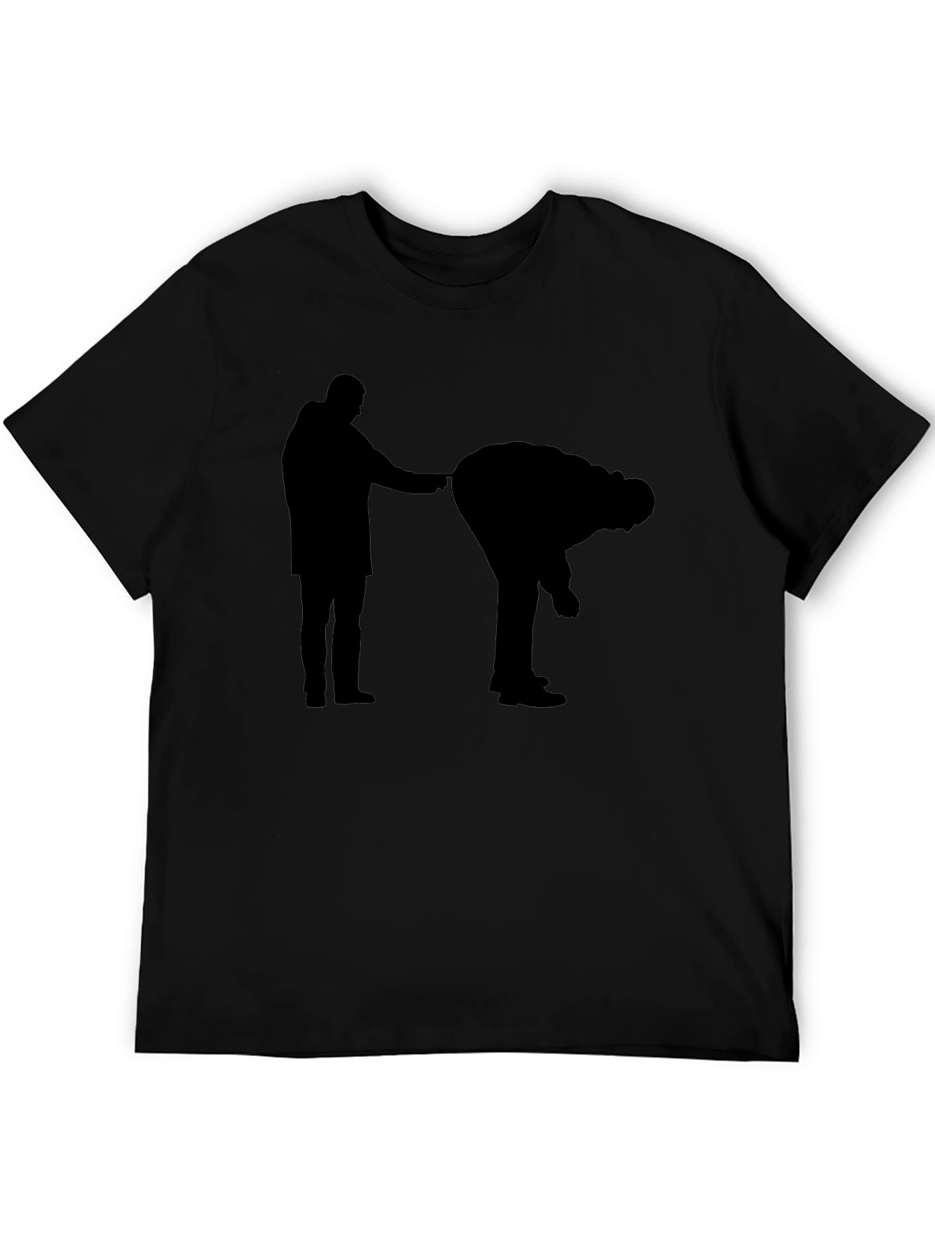 Funny Black Silhouette T-Shirt