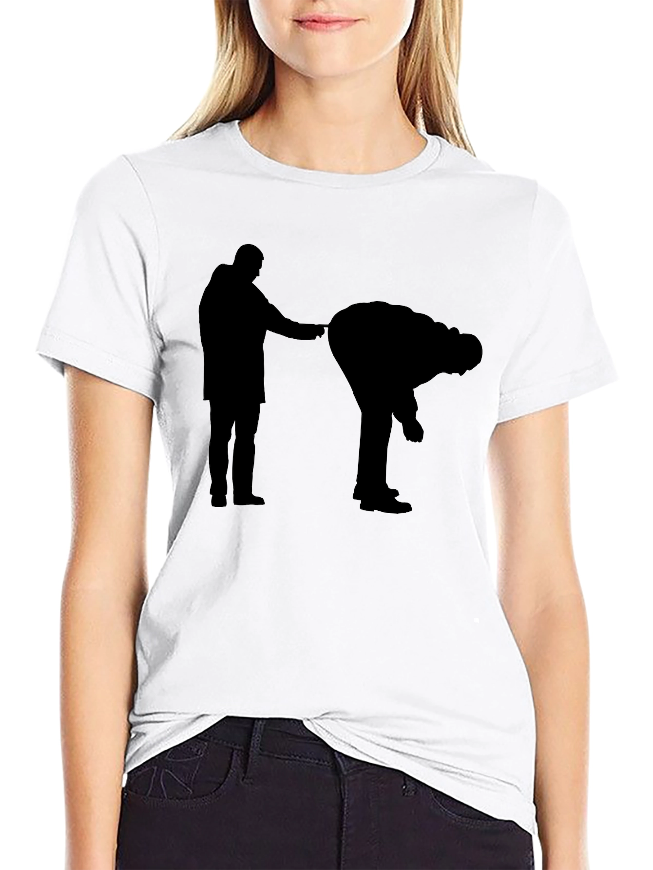 Funny Black Silhouette T-Shirt