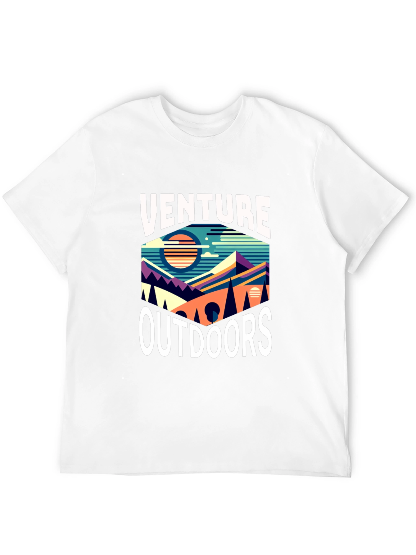 Venture Outdoors Graphic T-Shirt - Adventure Awaits!
