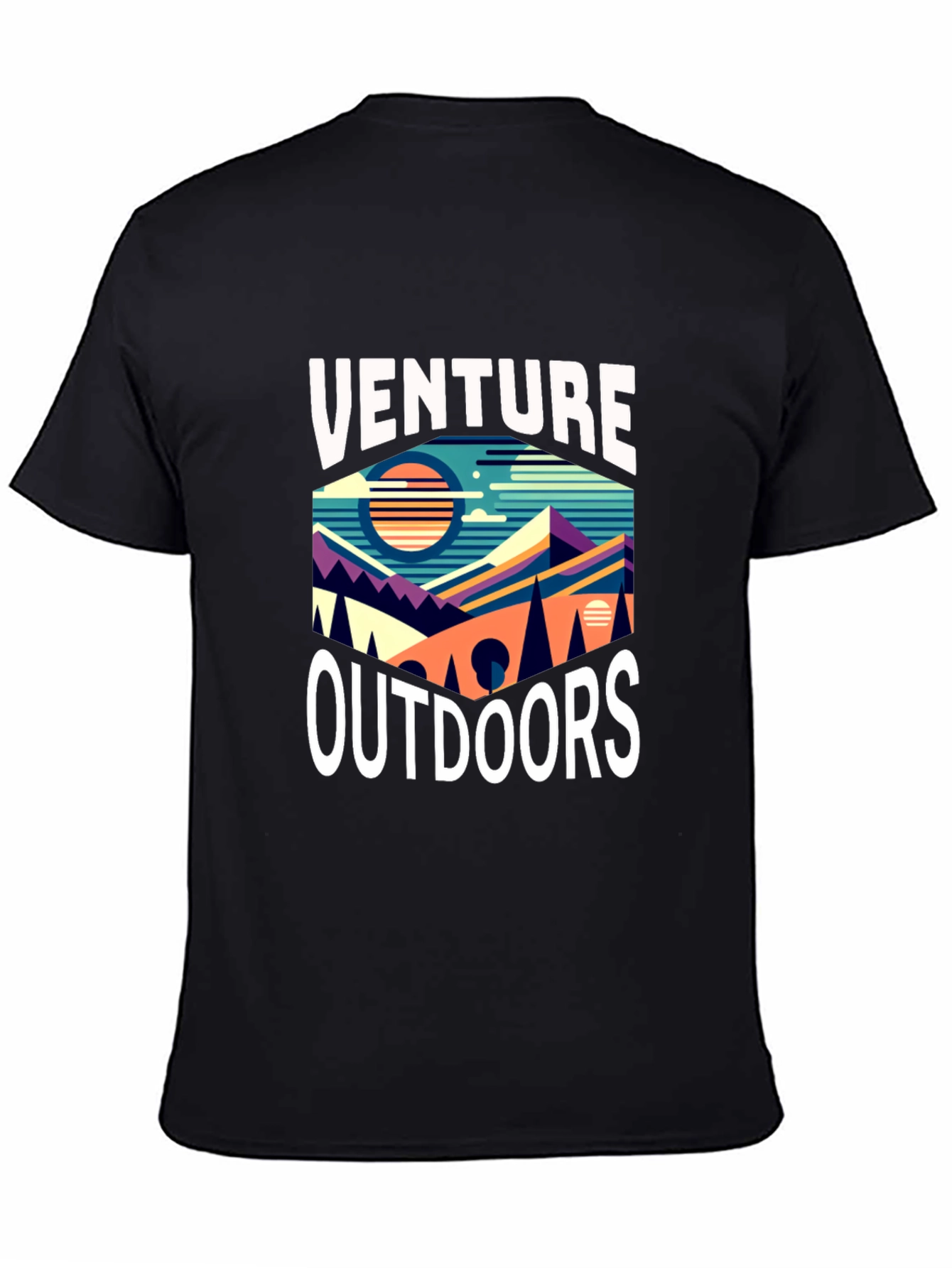 Venture Outdoors Graphic T-Shirt - Adventure Awaits!
