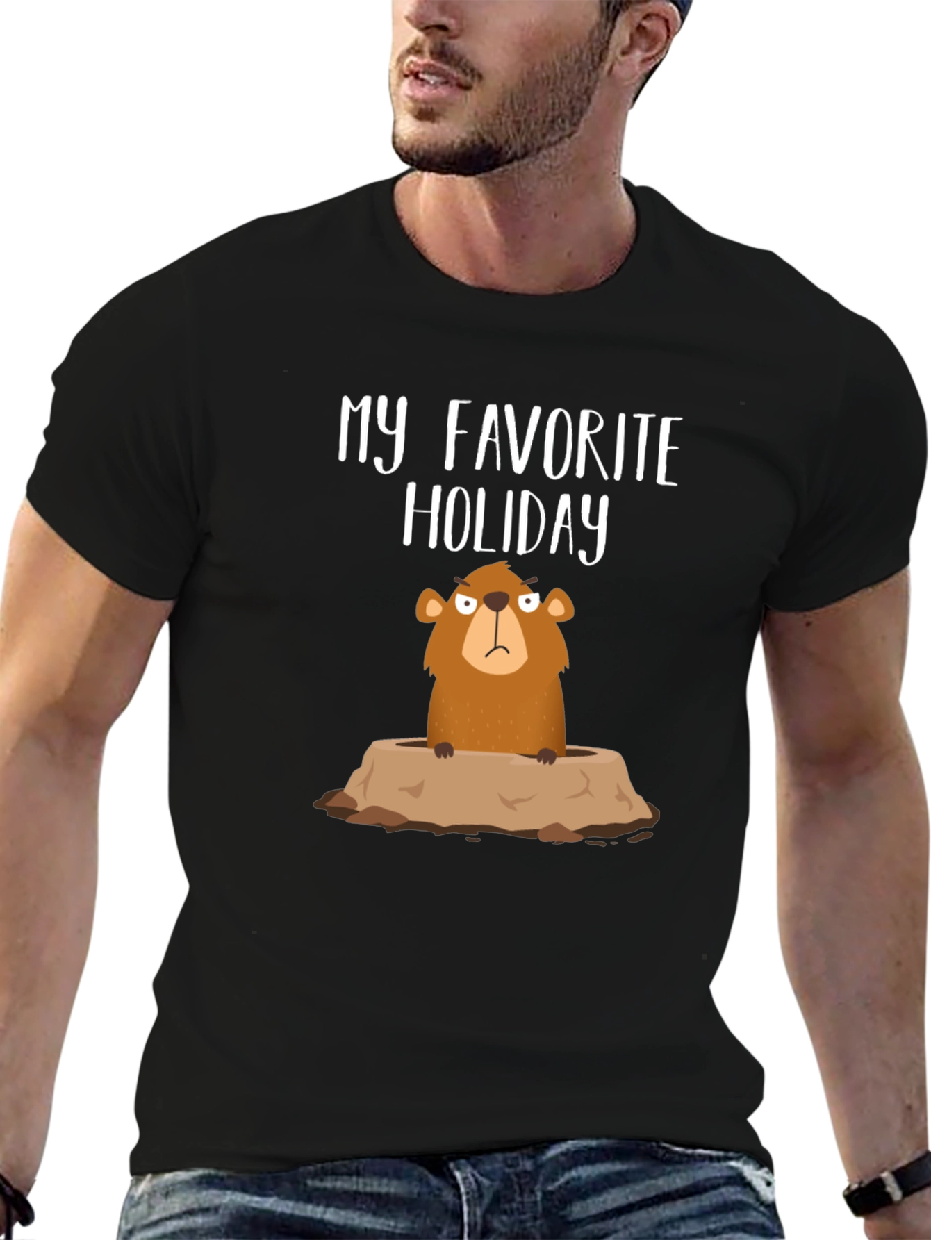 My Favorite Holiday Groundhog Day T-Shirt