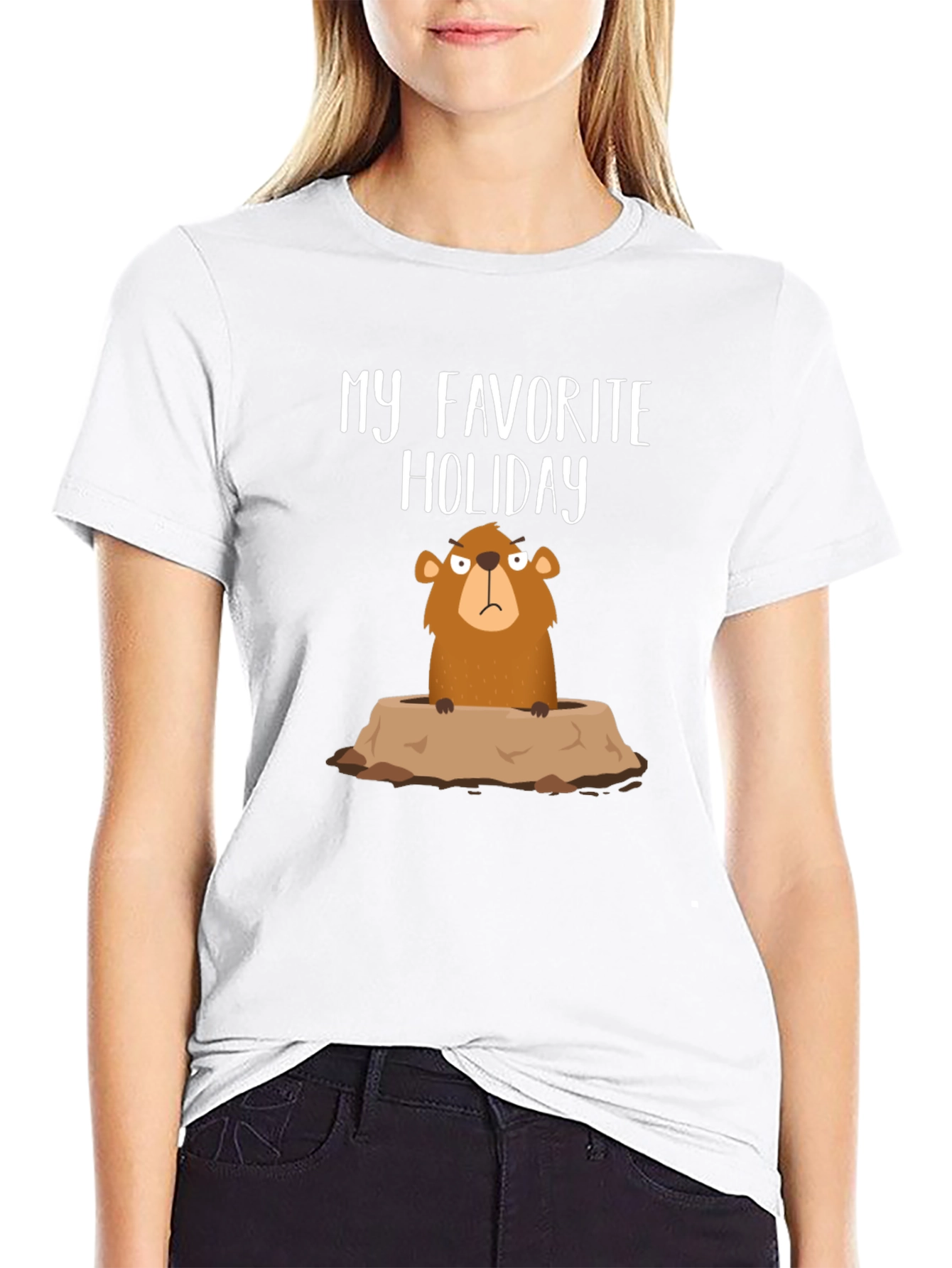 My Favorite Holiday Groundhog Day T-Shirt