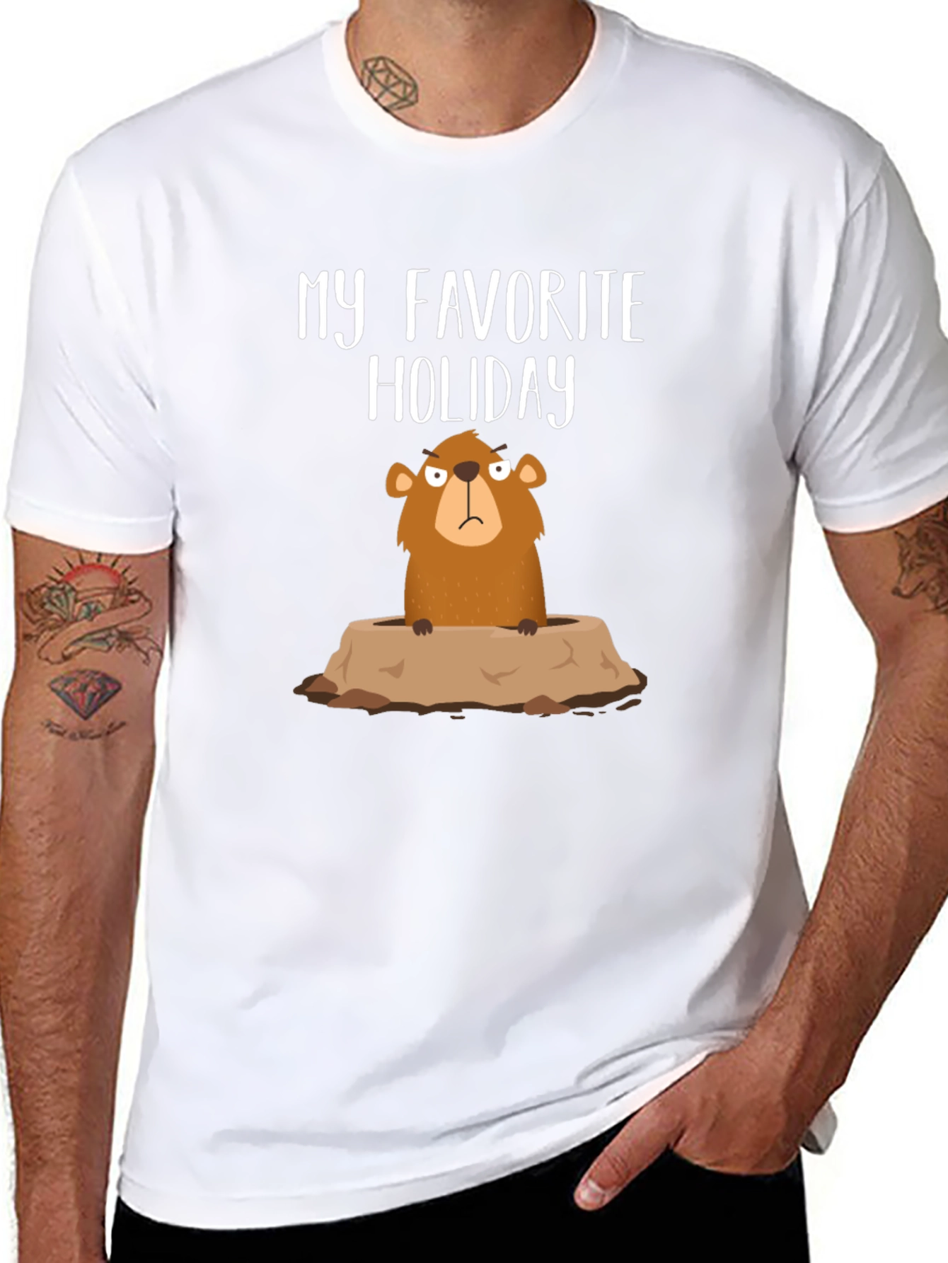My Favorite Holiday Groundhog Day T-Shirt