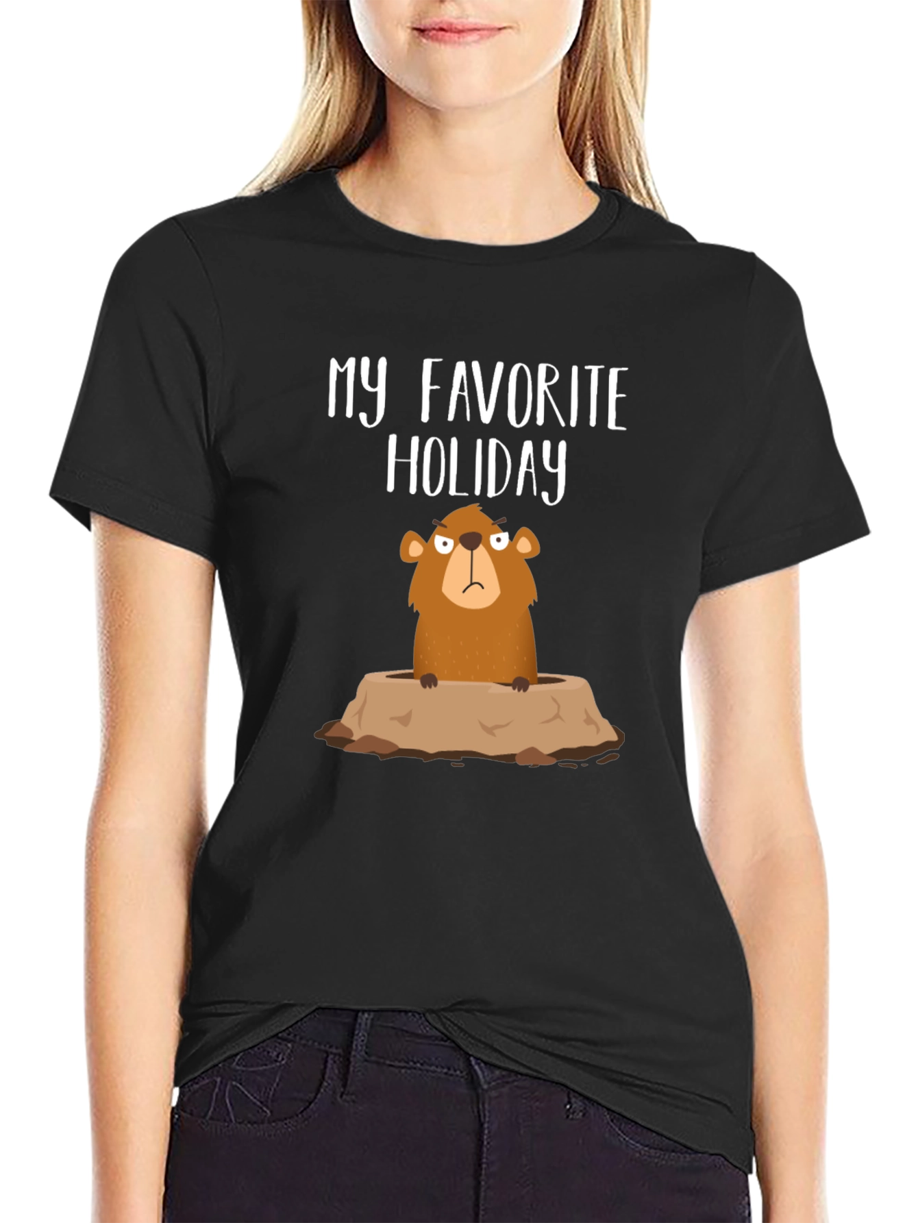 My Favorite Holiday Groundhog Day T-Shirt