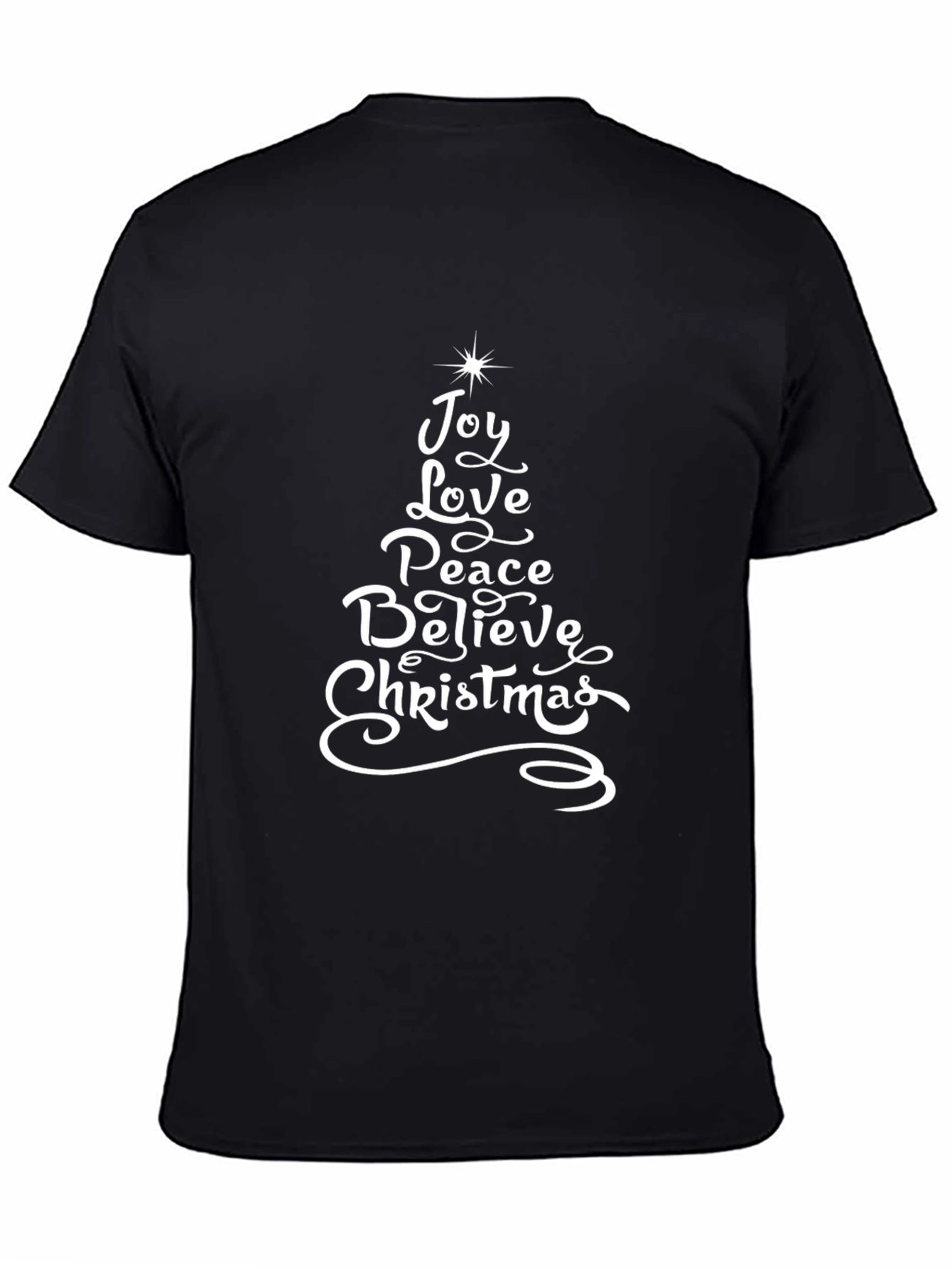 Christmas Joy Graphic Tee - Holiday Festive Shirt