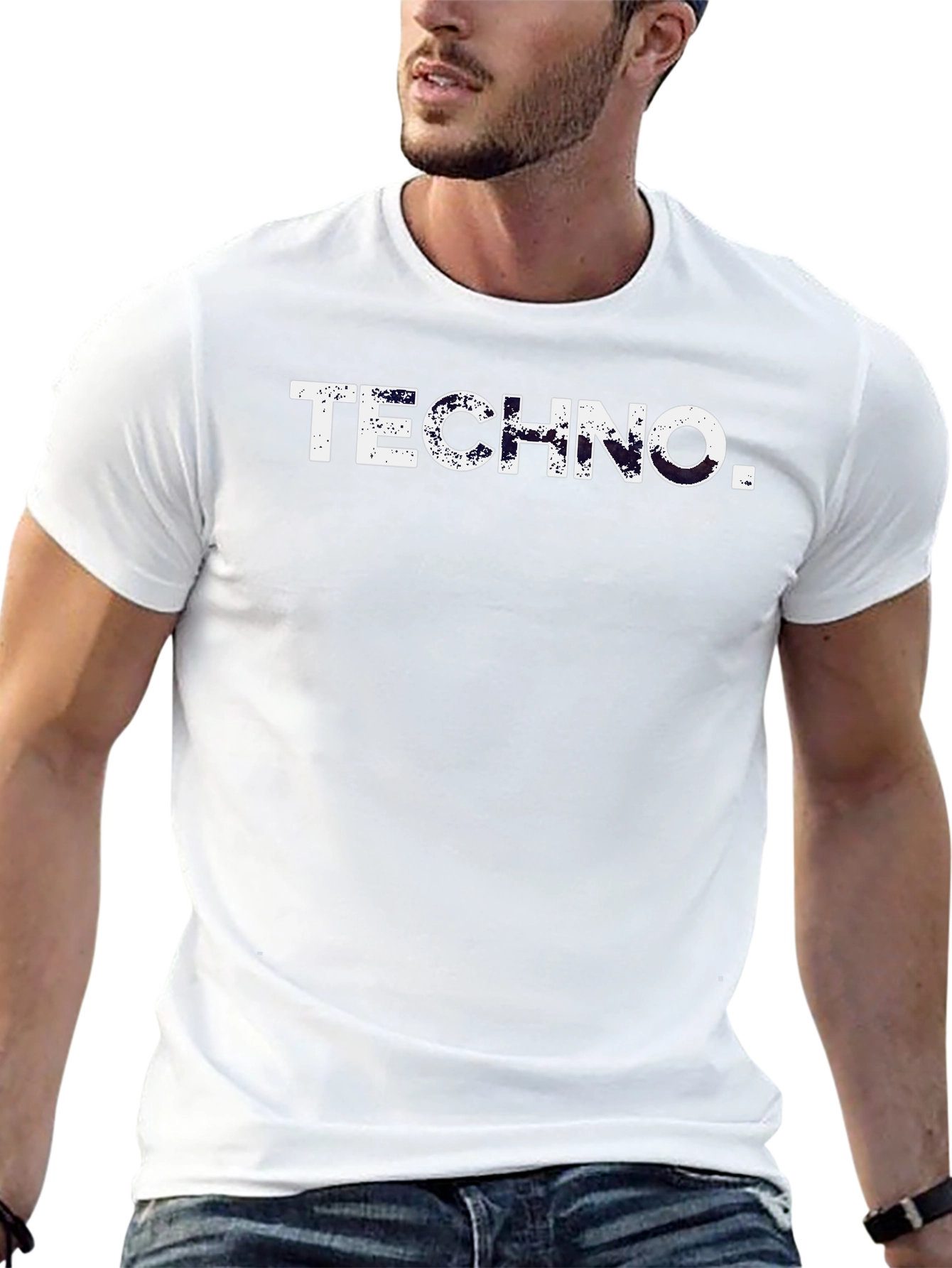 Techno Graphic Tee - Stylish Music Lovers T-Shirt