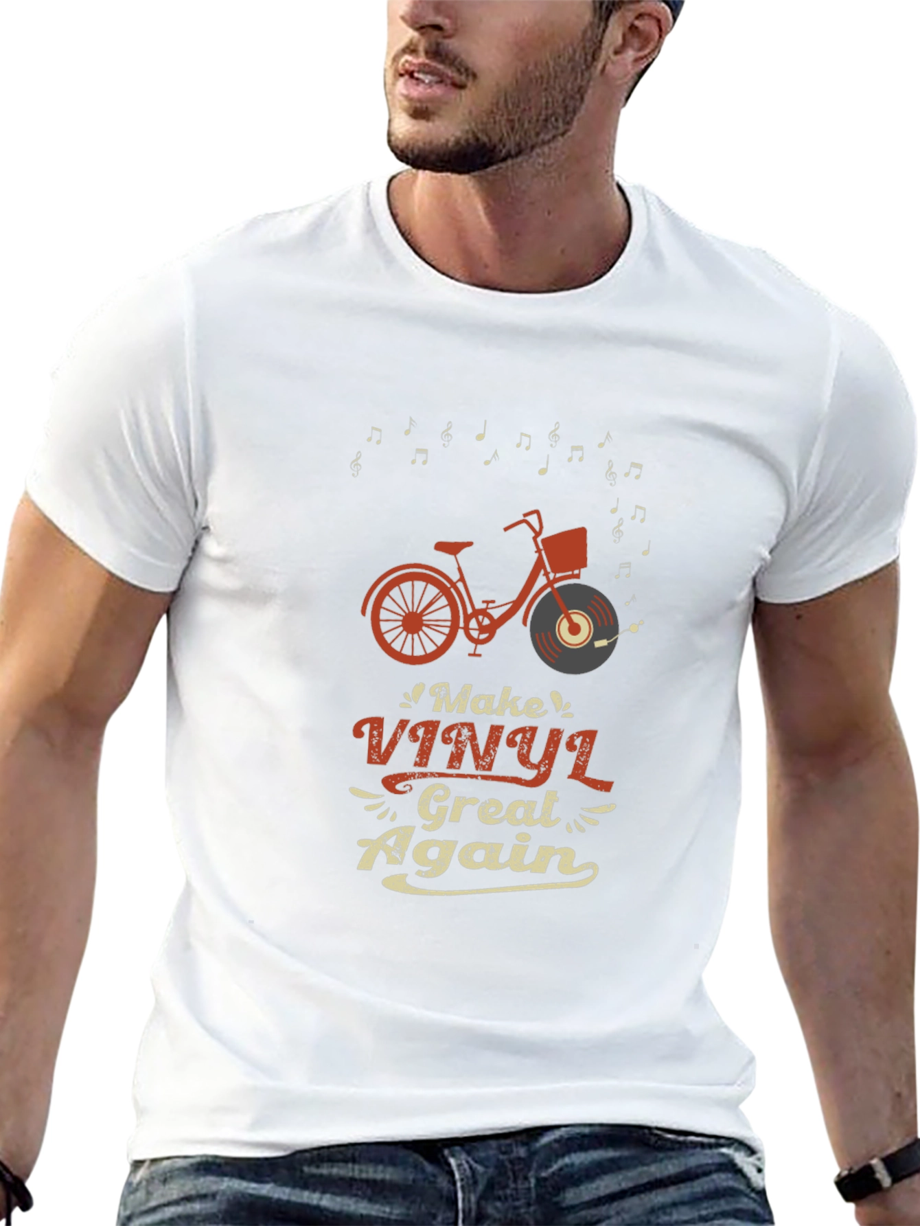 Make Vinyl Great Again T-Shirt