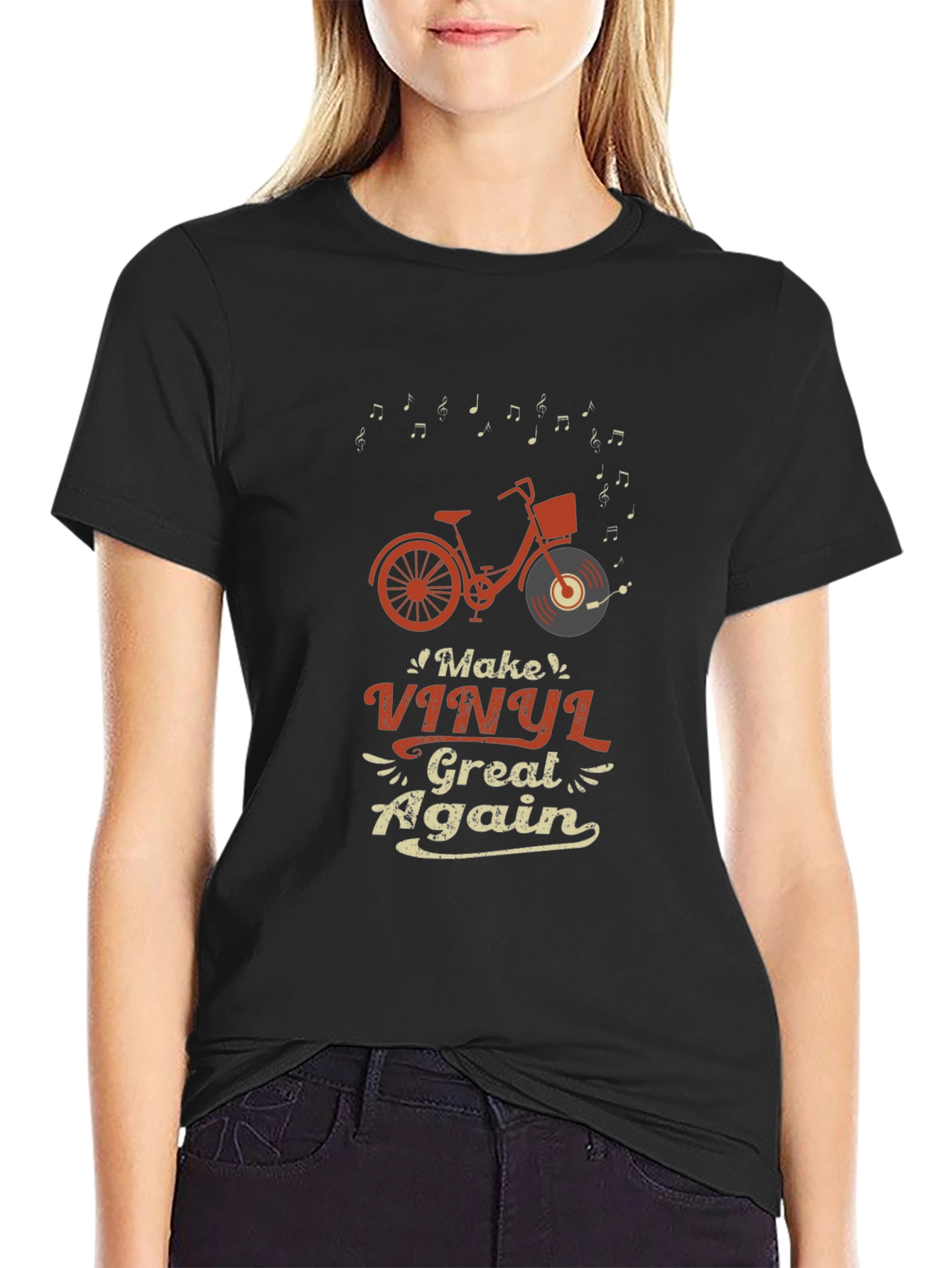 Make Vinyl Great Again T-Shirt