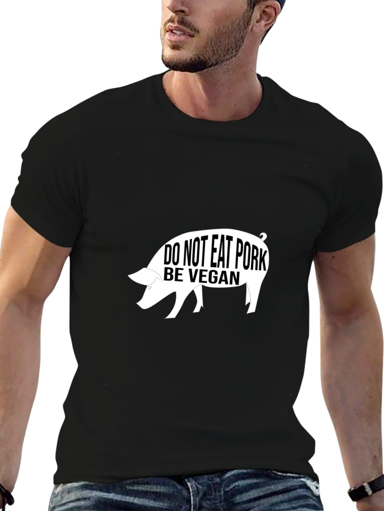 Vegan Pig T-Shirt - Do Not Eat Pork