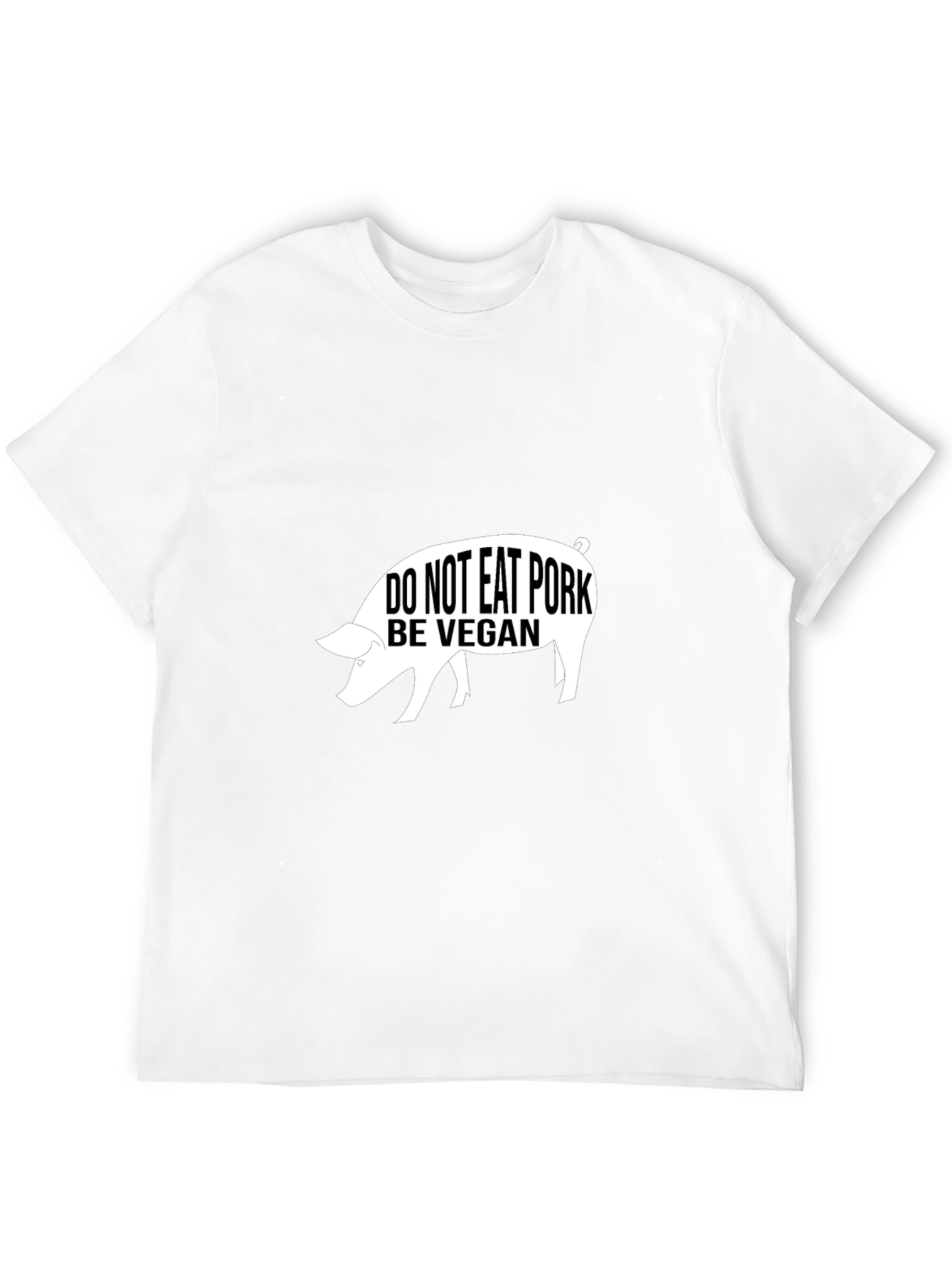 Vegan Pig T-Shirt - Do Not Eat Pork