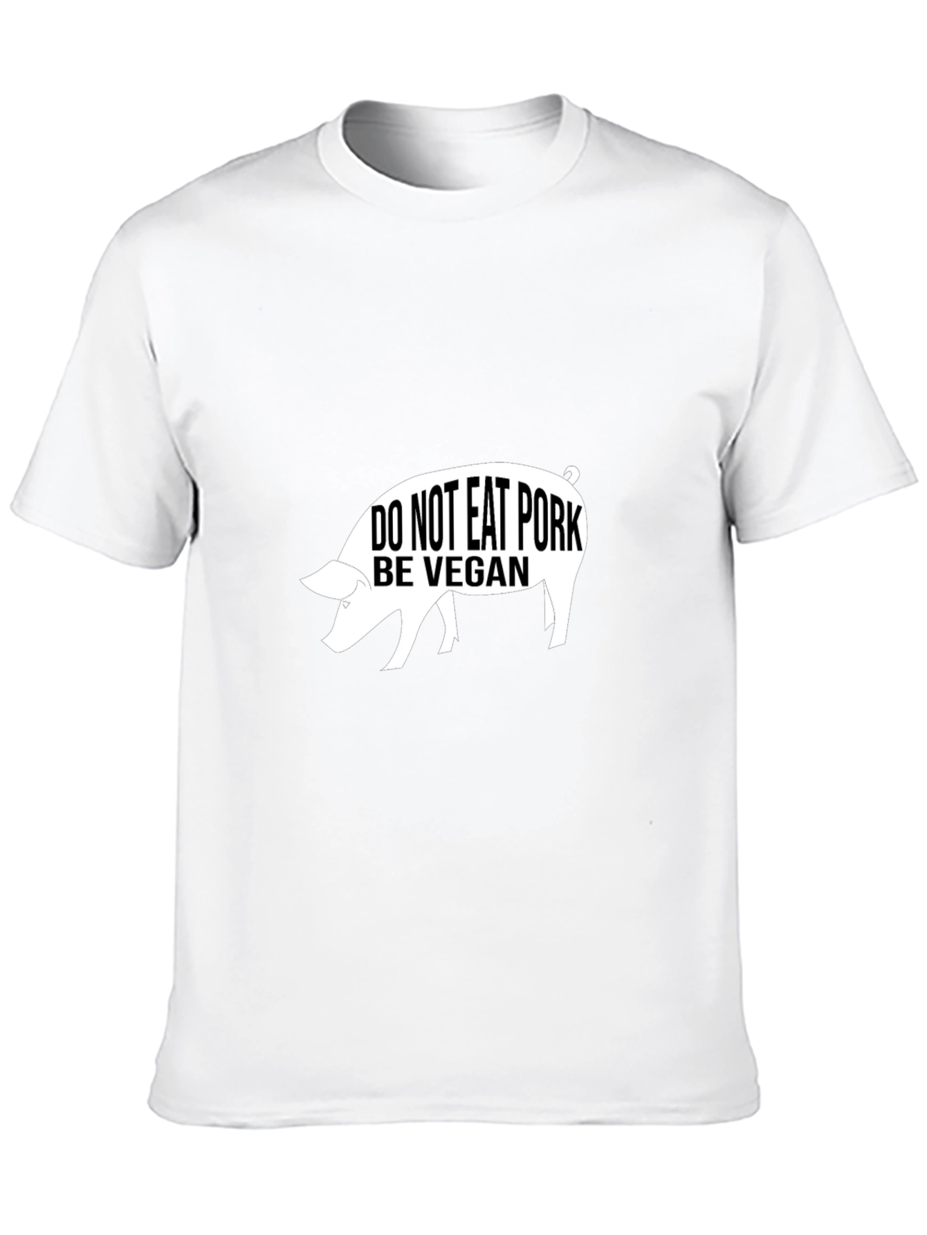 Vegan Pig T-Shirt - Do Not Eat Pork