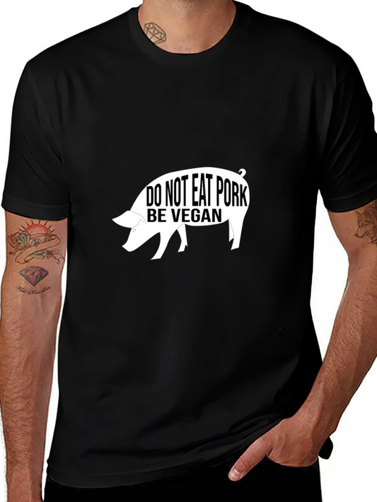 Vegan Pig T-Shirt - Do Not Eat Pork