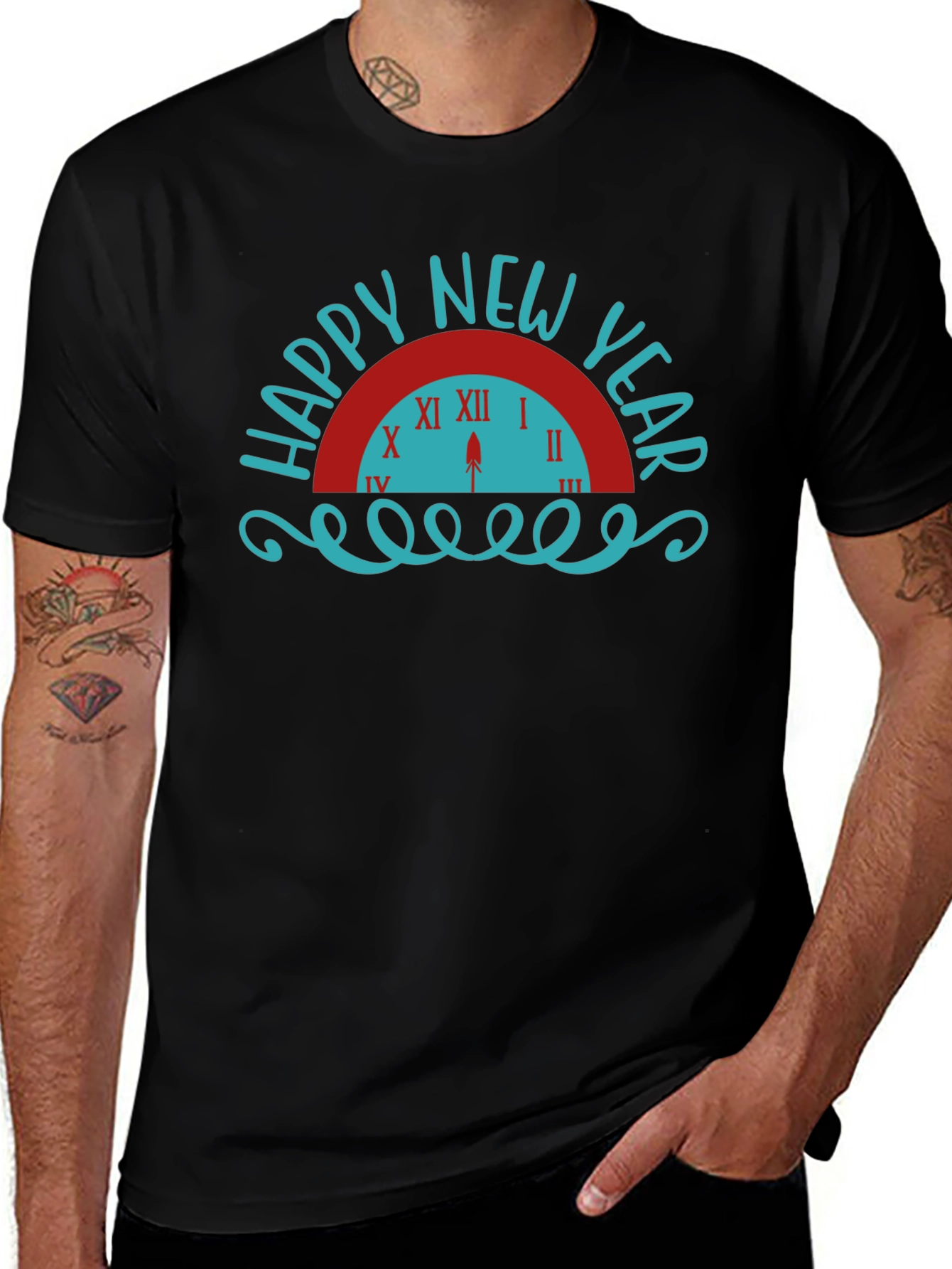 Happy New Year Graphic T-Shirt