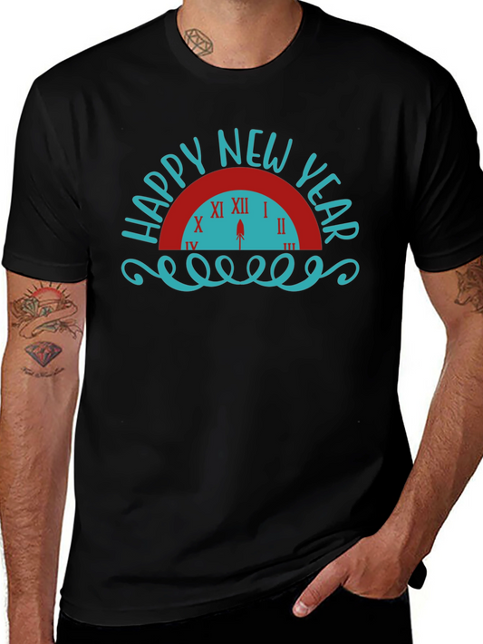 Happy New Year Graphic T-Shirt