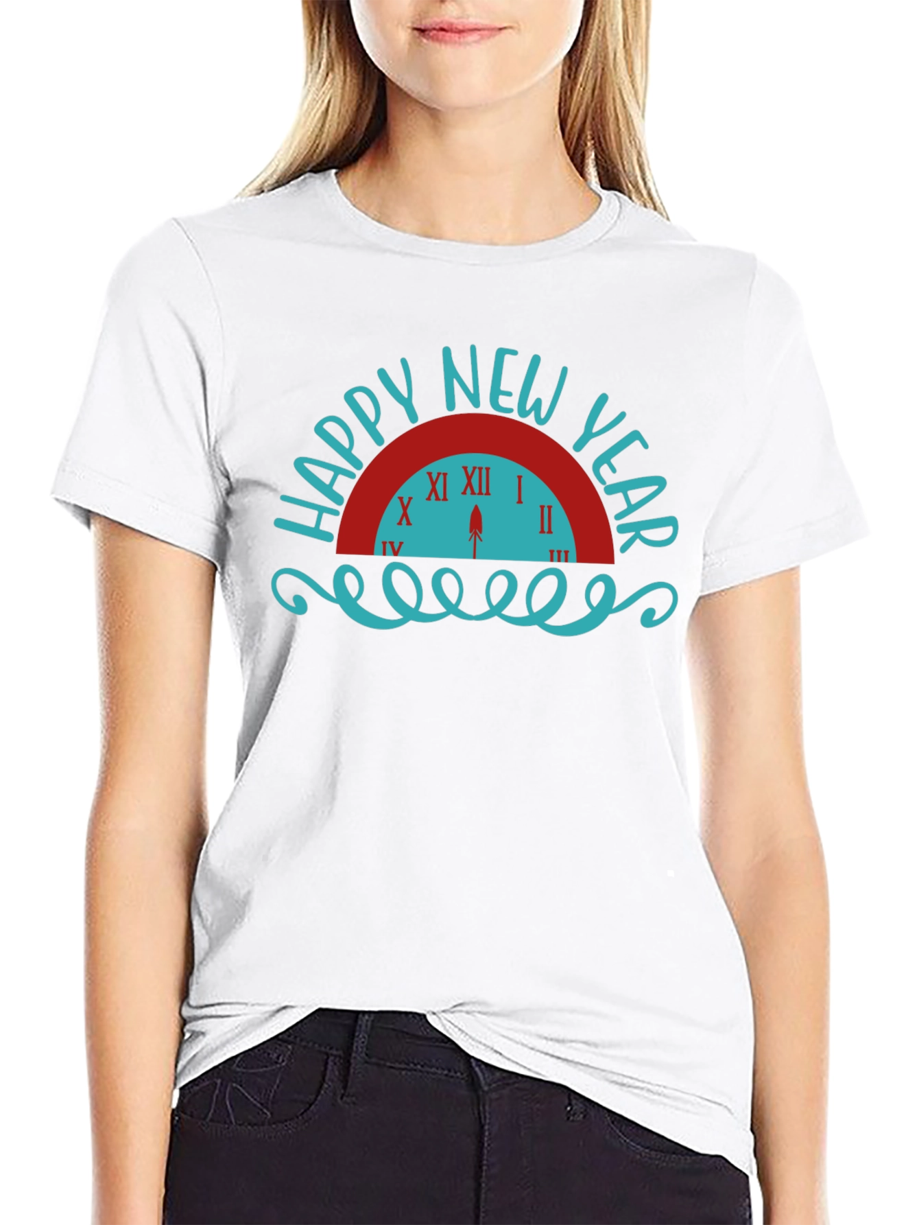 Happy New Year Graphic T-Shirt