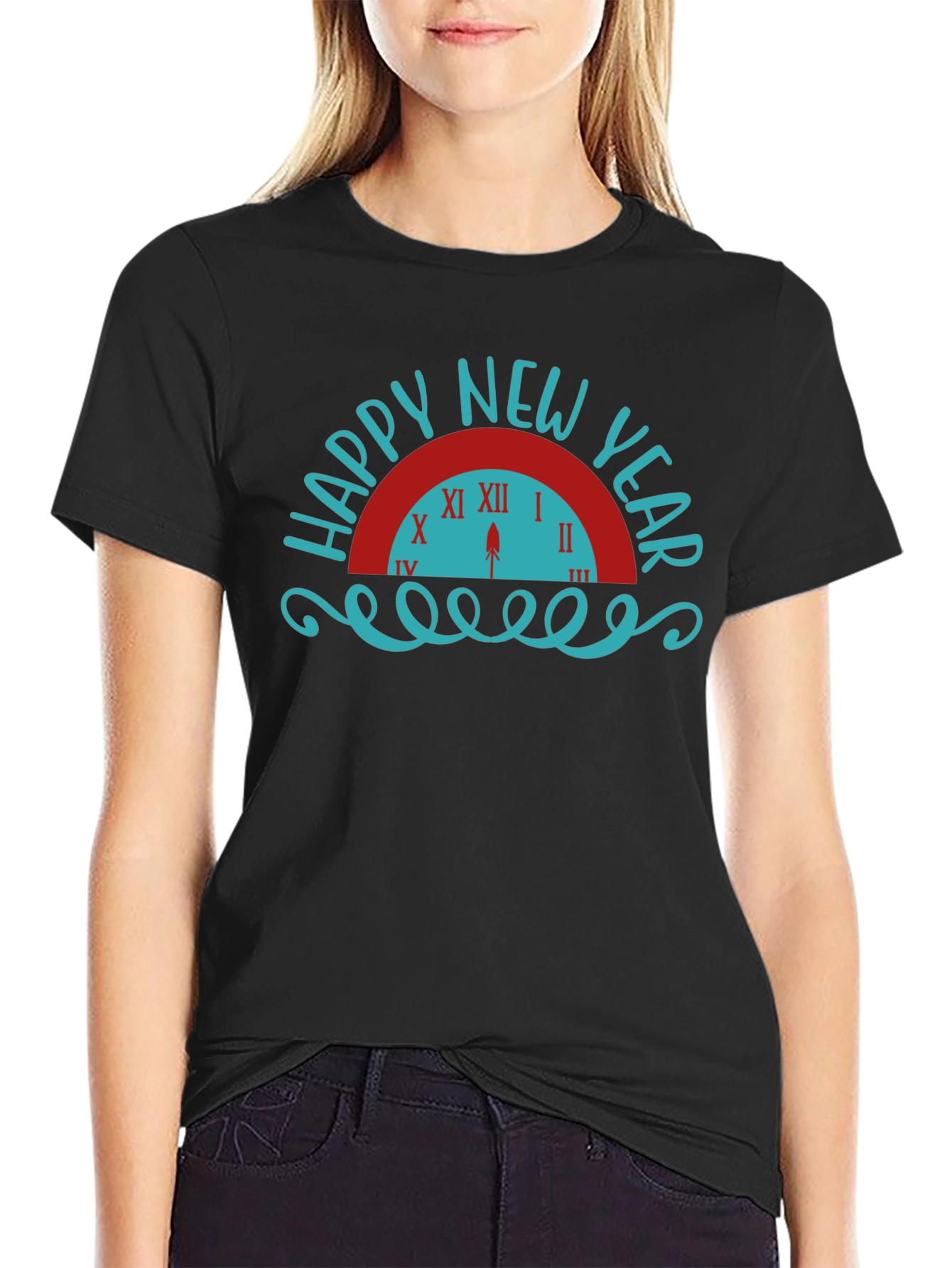 Happy New Year Graphic T-Shirt