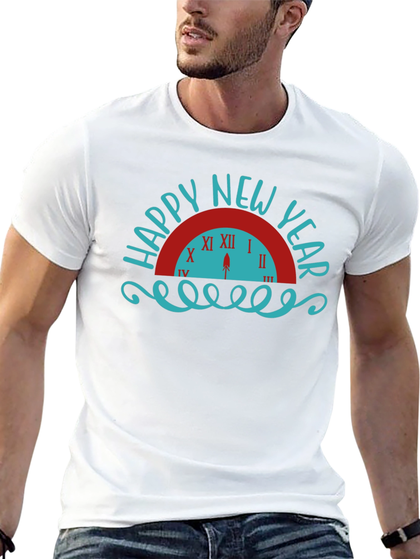Happy New Year Graphic T-Shirt