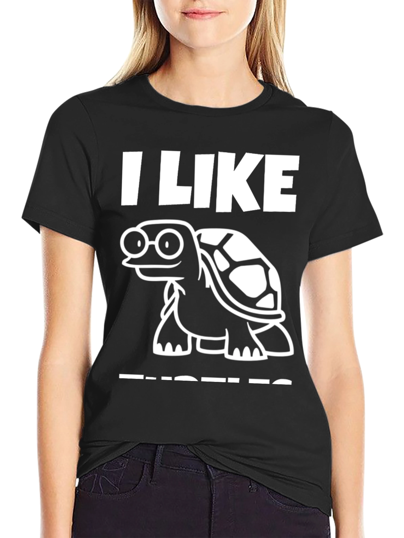 I Like Turtles Graphic Tee