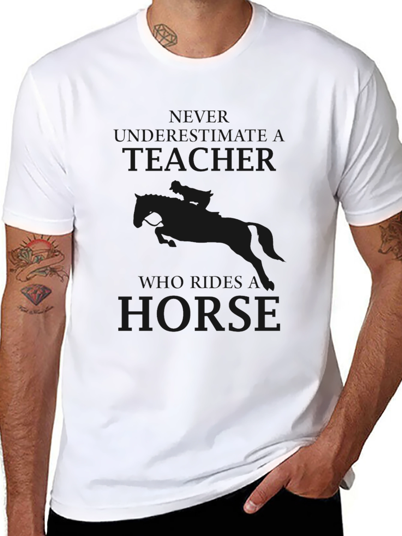 Embrace Your Inner Equine: Novelty Horse T-Shirt