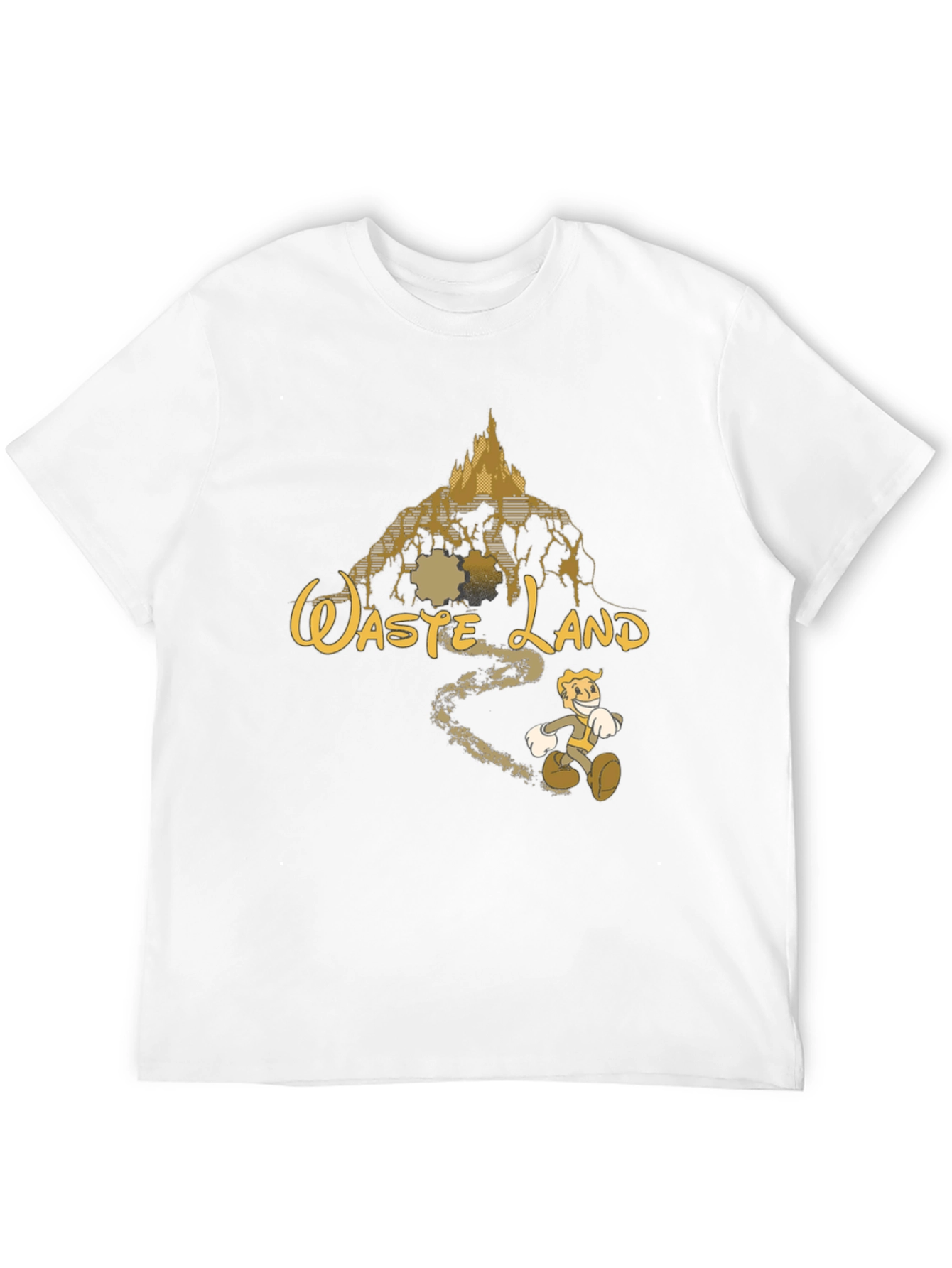 Wasteland Vault Boy Black Graphic Tee