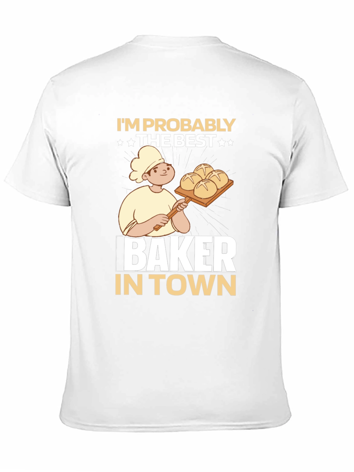 Best Baker in Town Graphic T-Shirt
