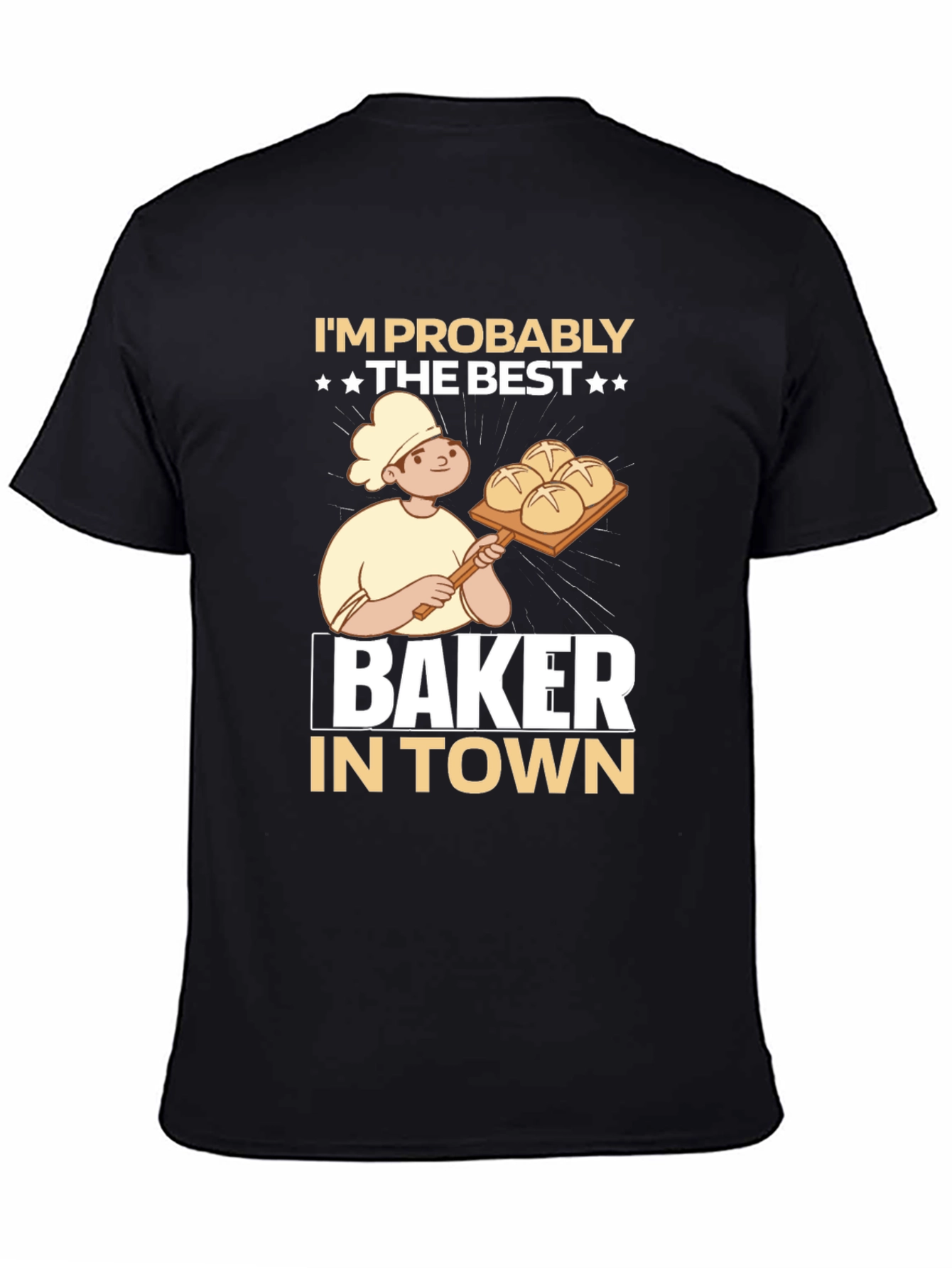 Best Baker in Town Graphic T-Shirt
