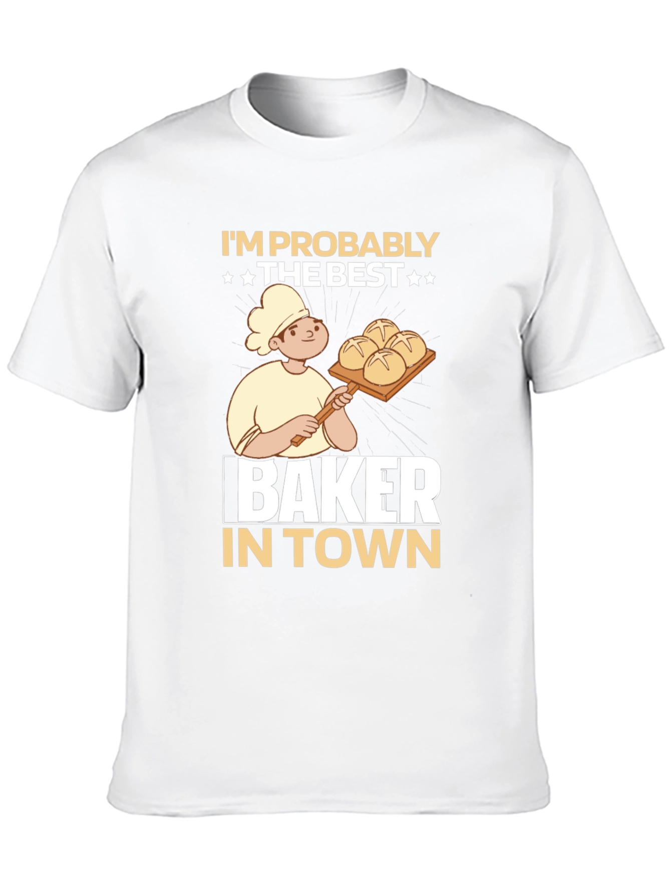 Best Baker in Town Graphic T-Shirt