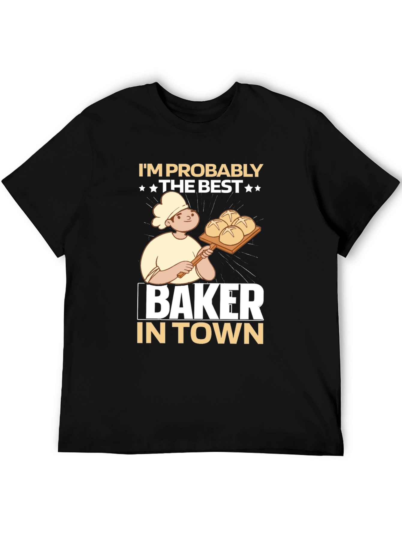 Best Baker in Town Graphic T-Shirt