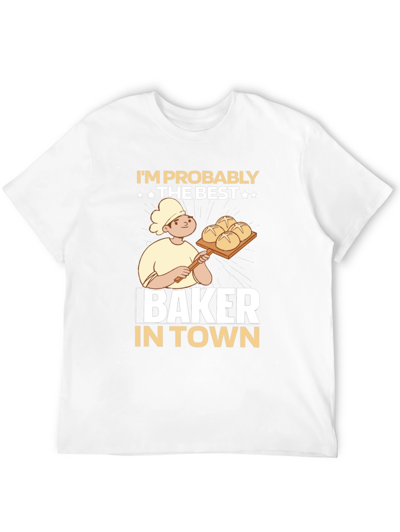 Best Baker in Town Graphic T-Shirt