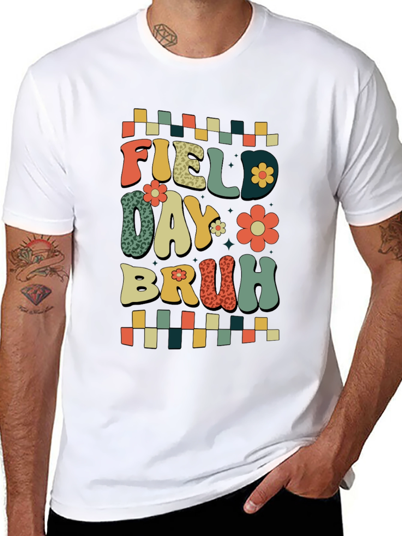 Retro Field Day Bruh T-Shirt