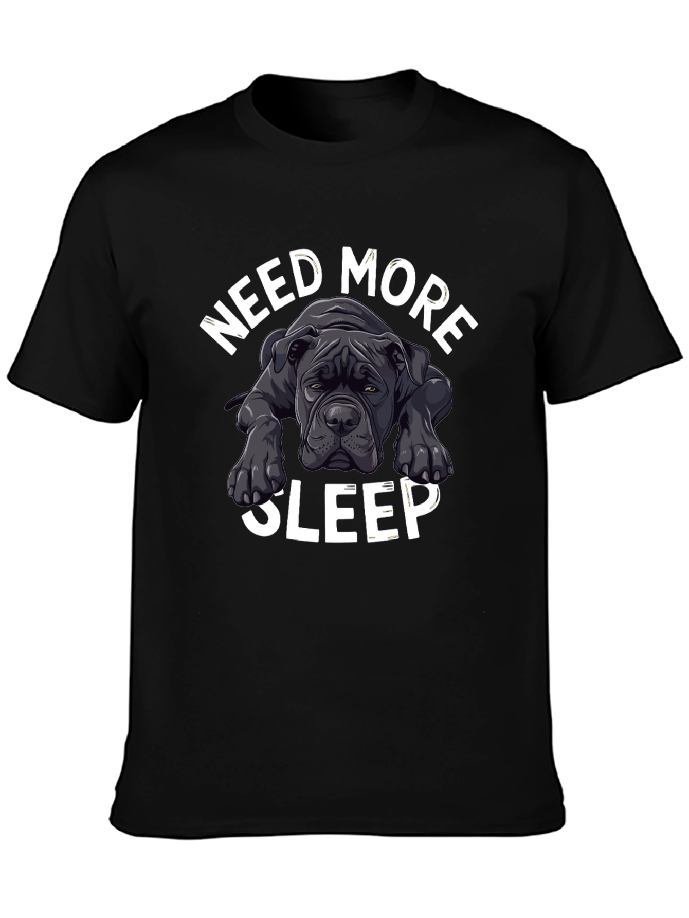 Need More Sleep Dog T-Shirt