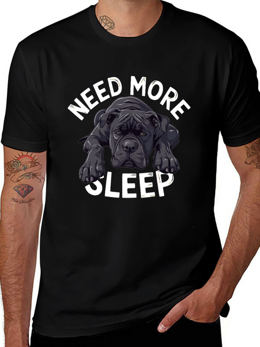 Need More Sleep Dog T-Shirt