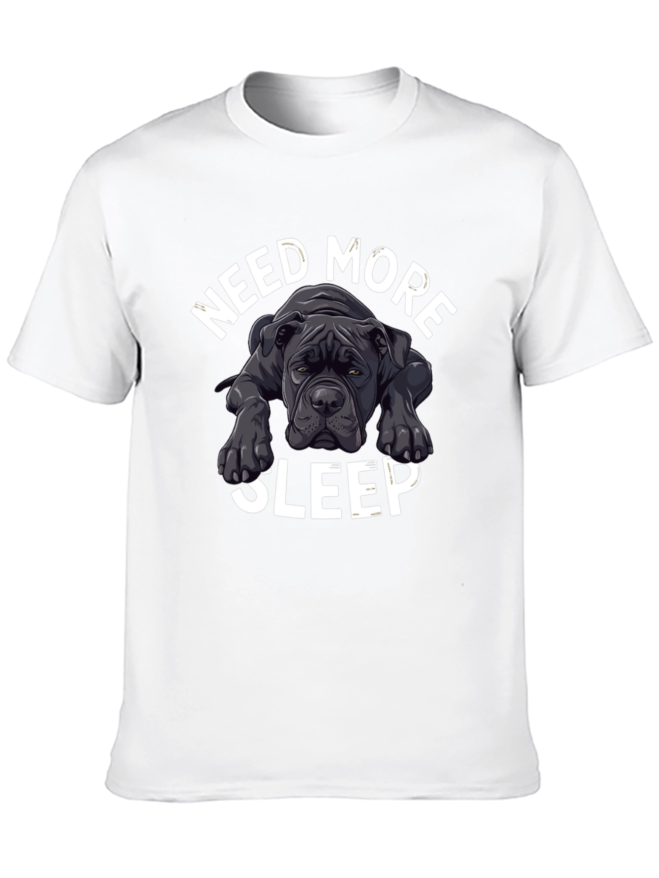 Need More Sleep Dog T-Shirt