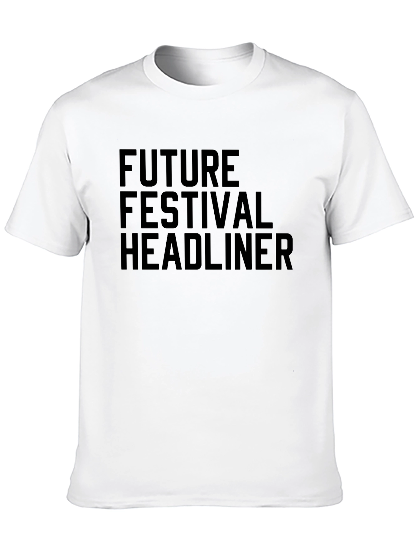 Future Festival Headliner Black T-Shirt