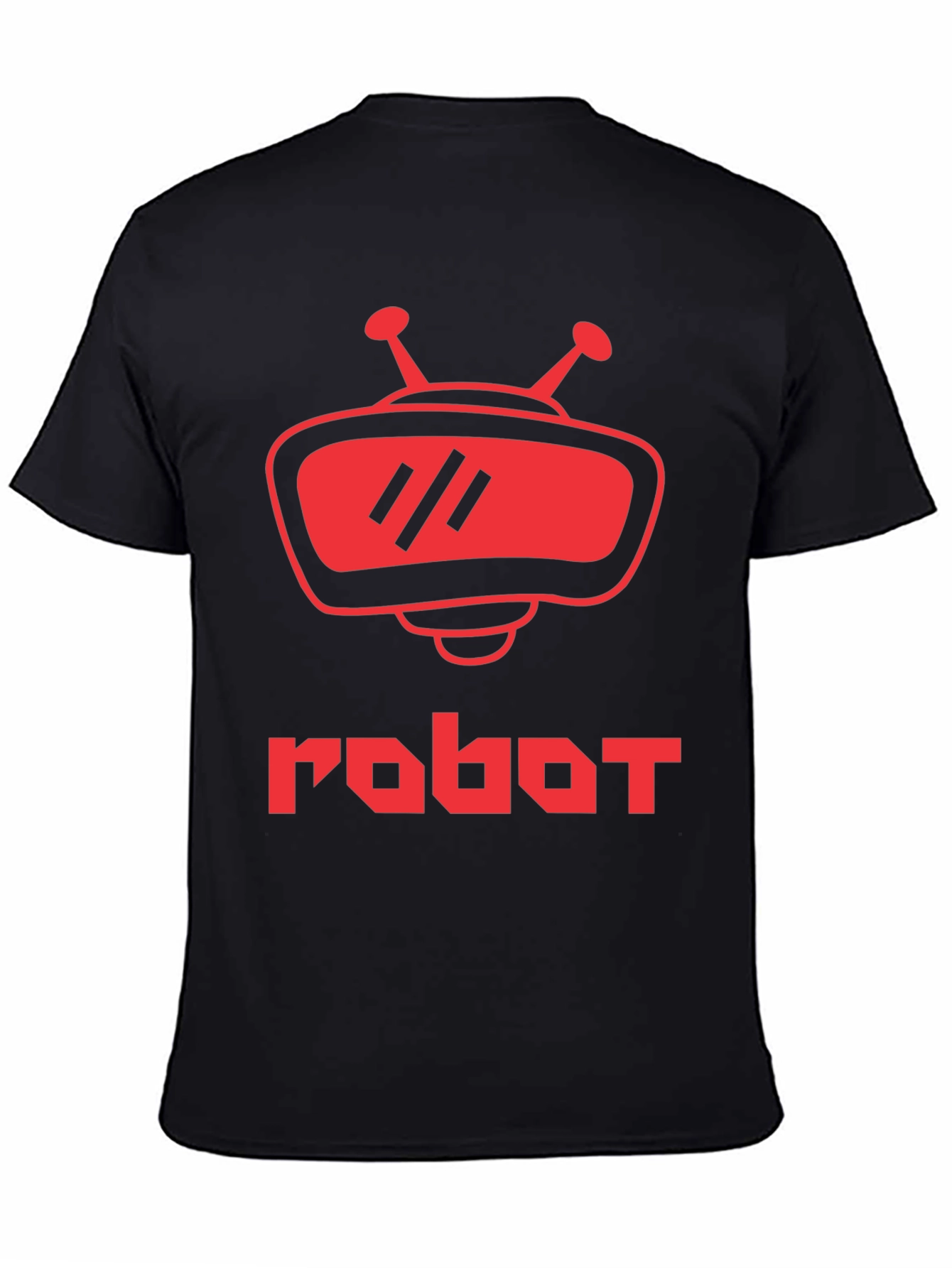 Retro Robot Graphic T-Shirt