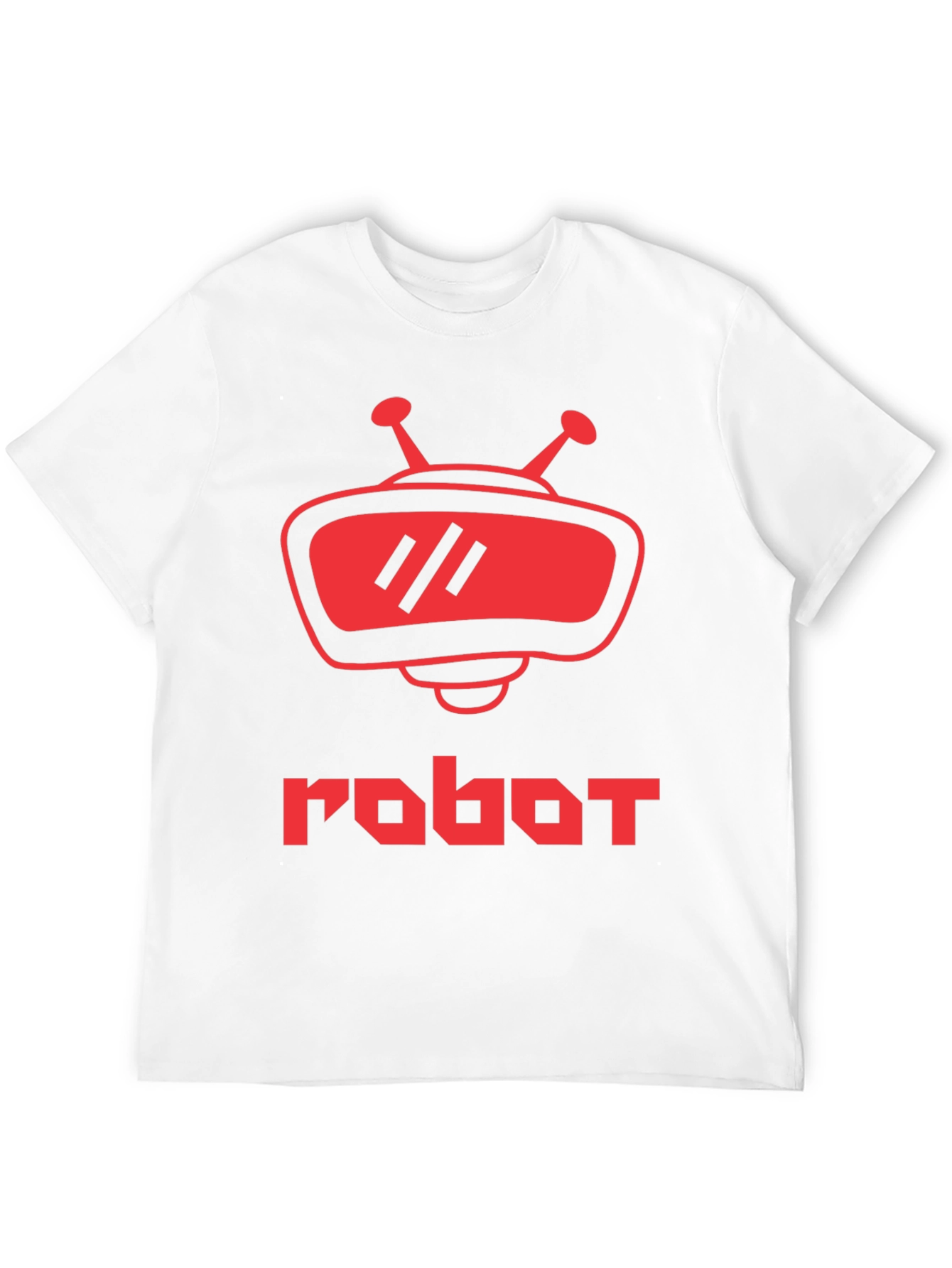 Retro Robot Graphic T-Shirt