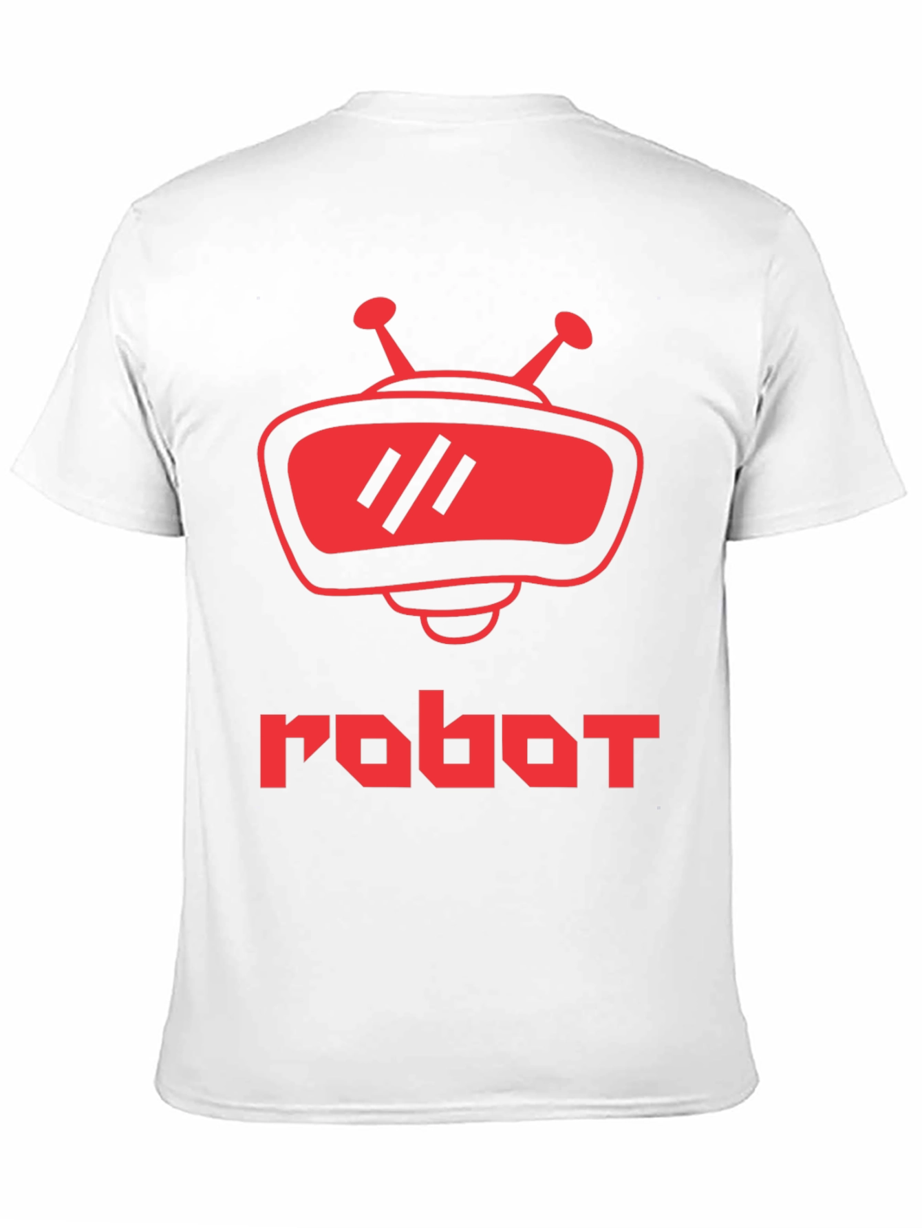 Retro Robot Graphic T-Shirt