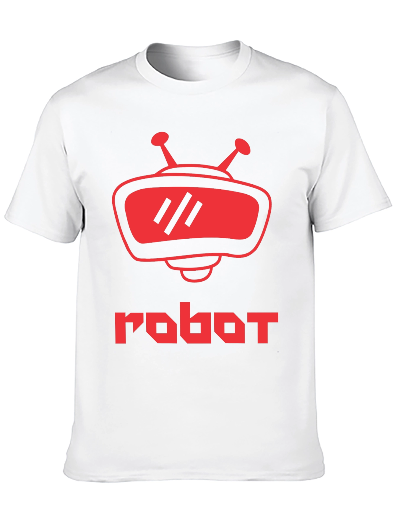 Retro Robot Graphic T-Shirt